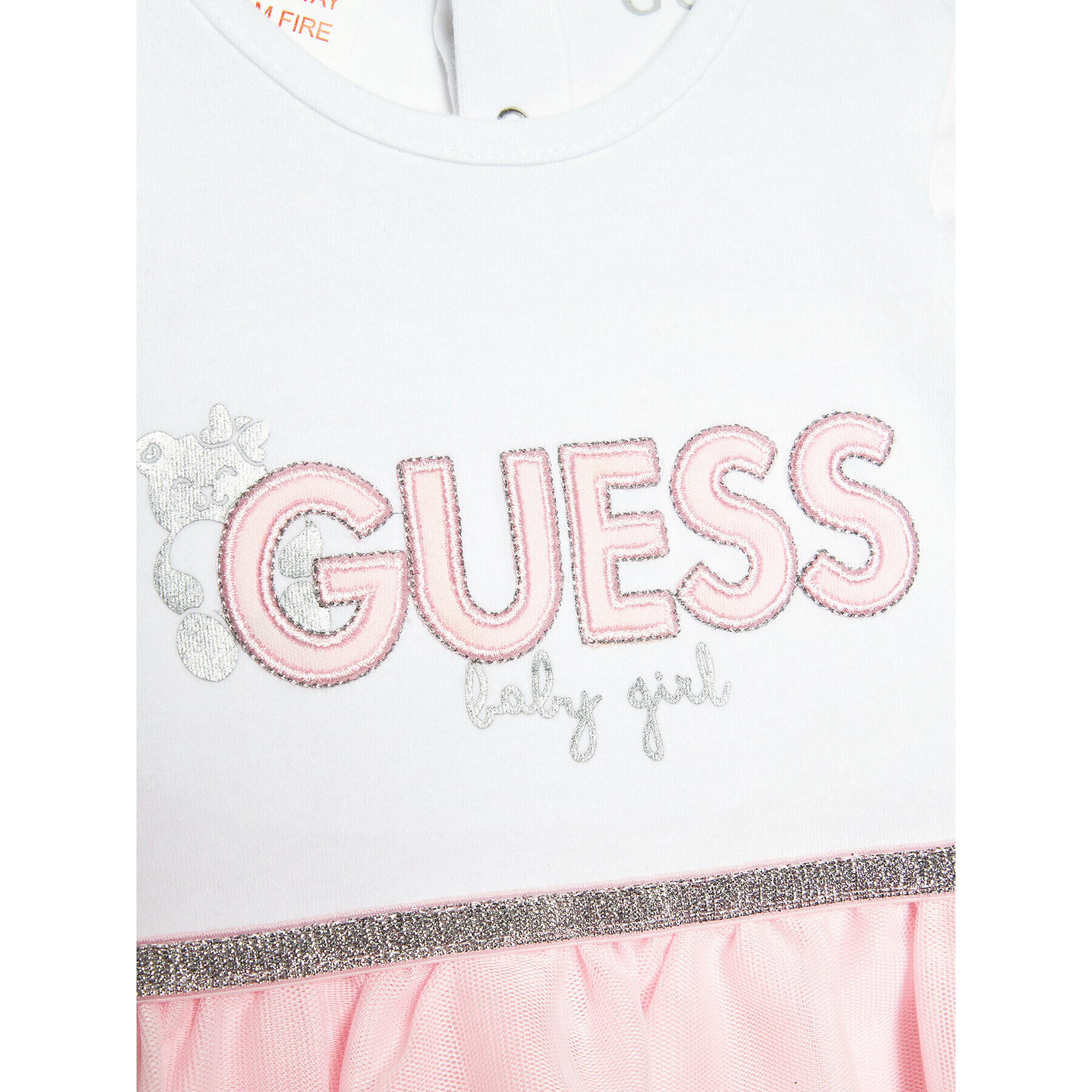 Guess Rochie de zi S2RG08 J1300 Roz Regular Fit - Pled.ro