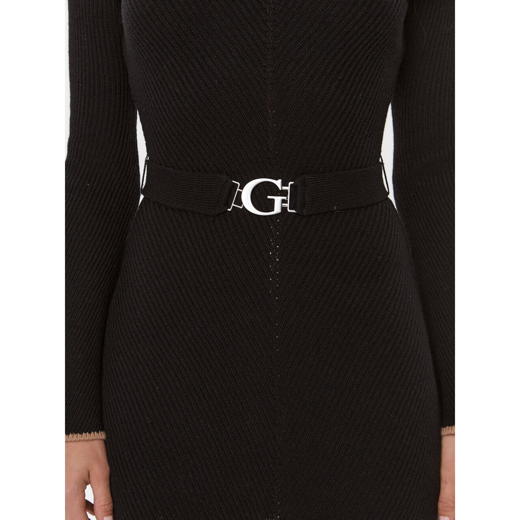 Guess Rochie de zi W3BK46 Z2WX0 Negru Regular Fit - Pled.ro