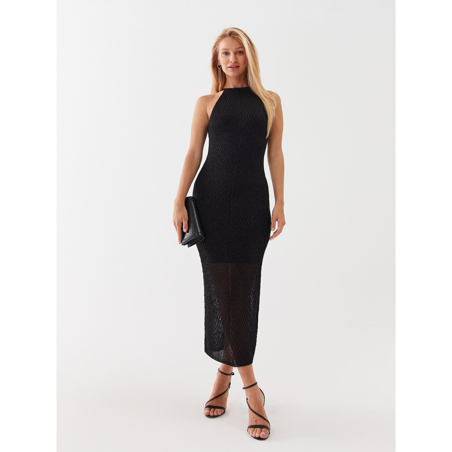 Guess Rochie de zi W3YK93 R24F0 Negru Bodycon Fit - Pled.ro