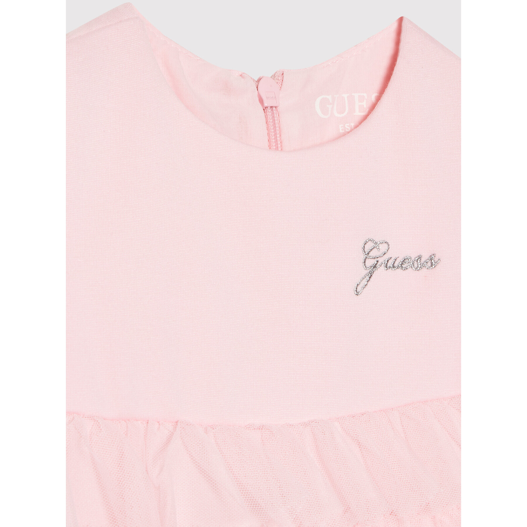 Guess Rochie elegantă A2RK20 K6M80 Roz Regular Fit - Pled.ro