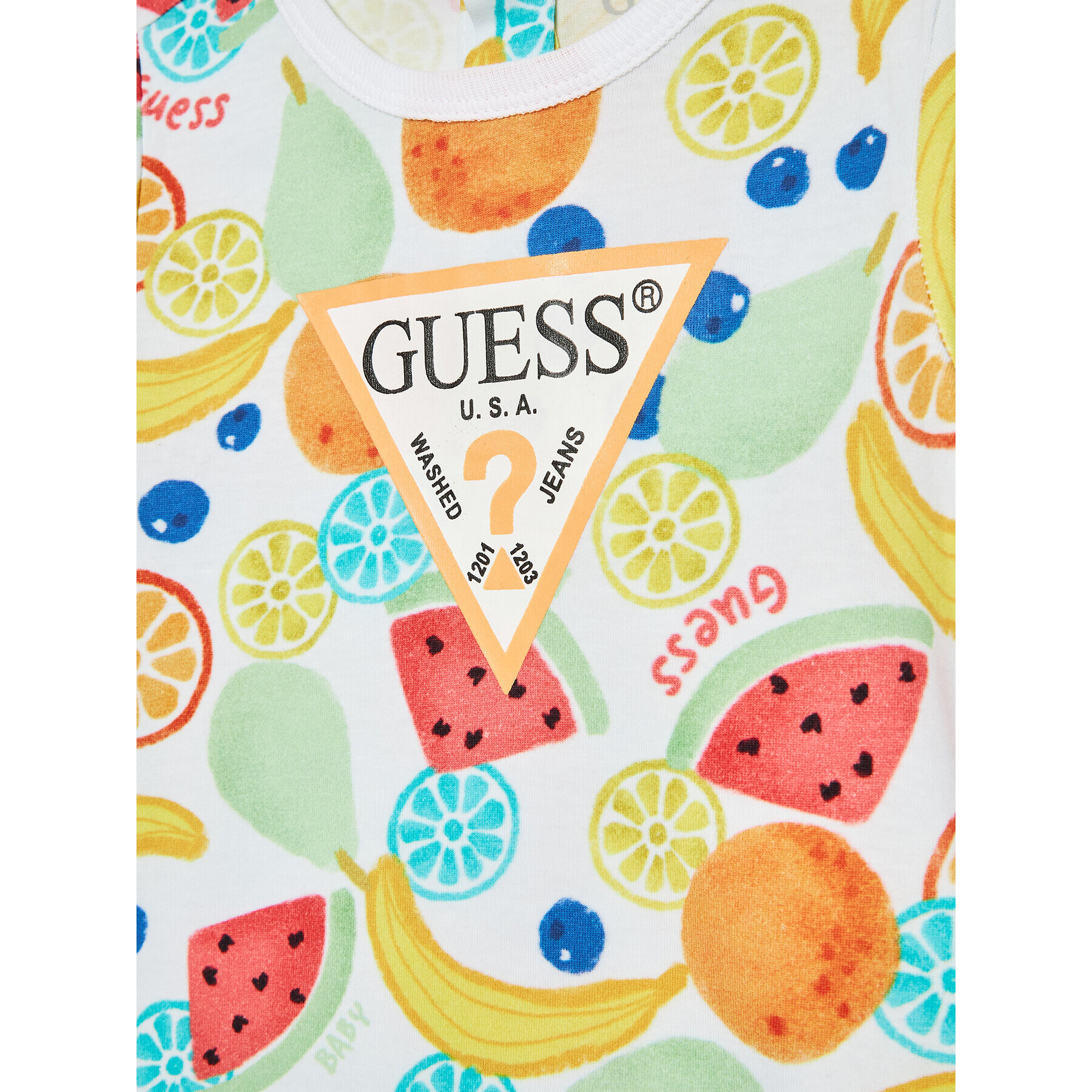 Guess Romper H3GW07 K6YW1 Colorat Regular Fit - Pled.ro