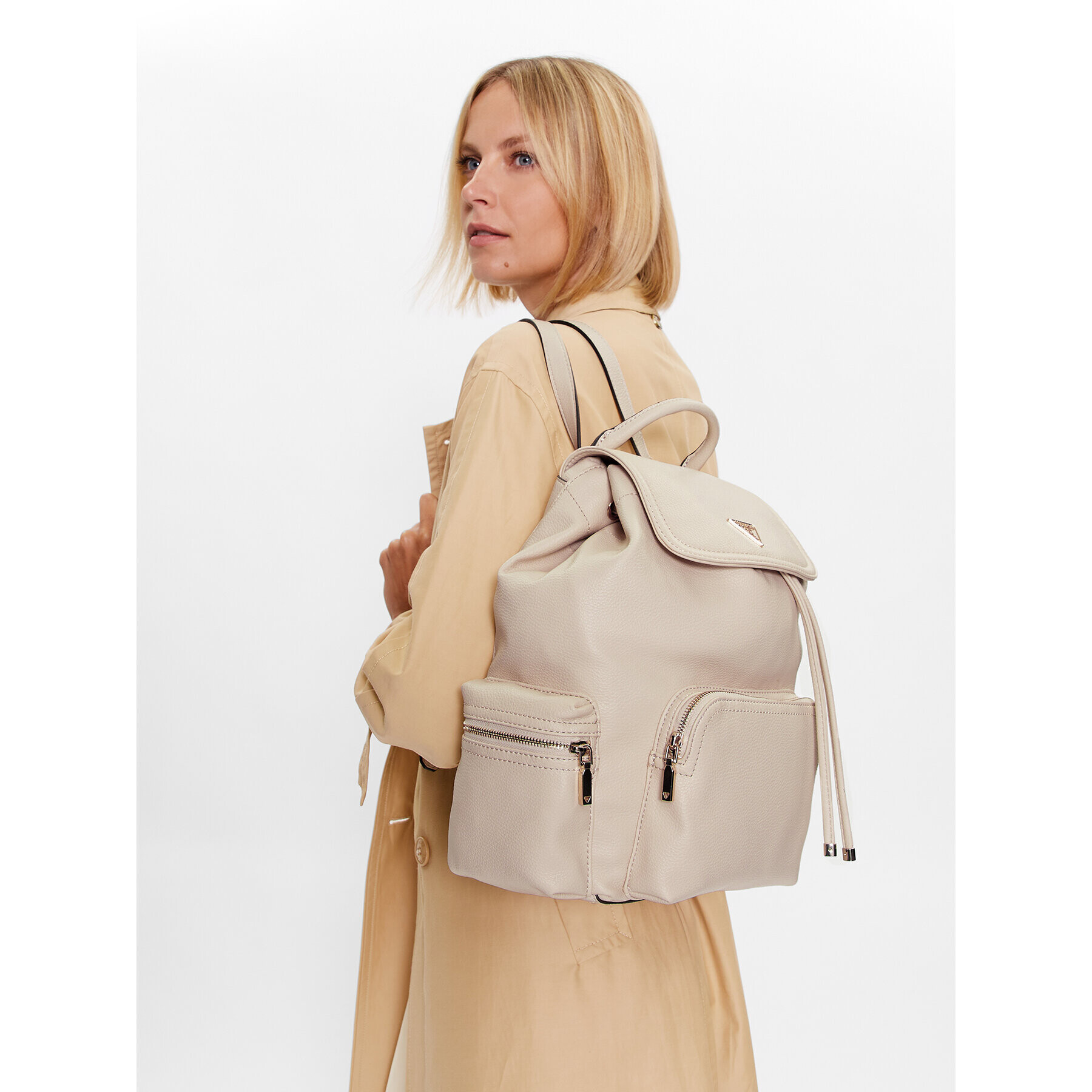 Guess Rucsac Kersti (VG) HWVG87 68330 Bej - Pled.ro