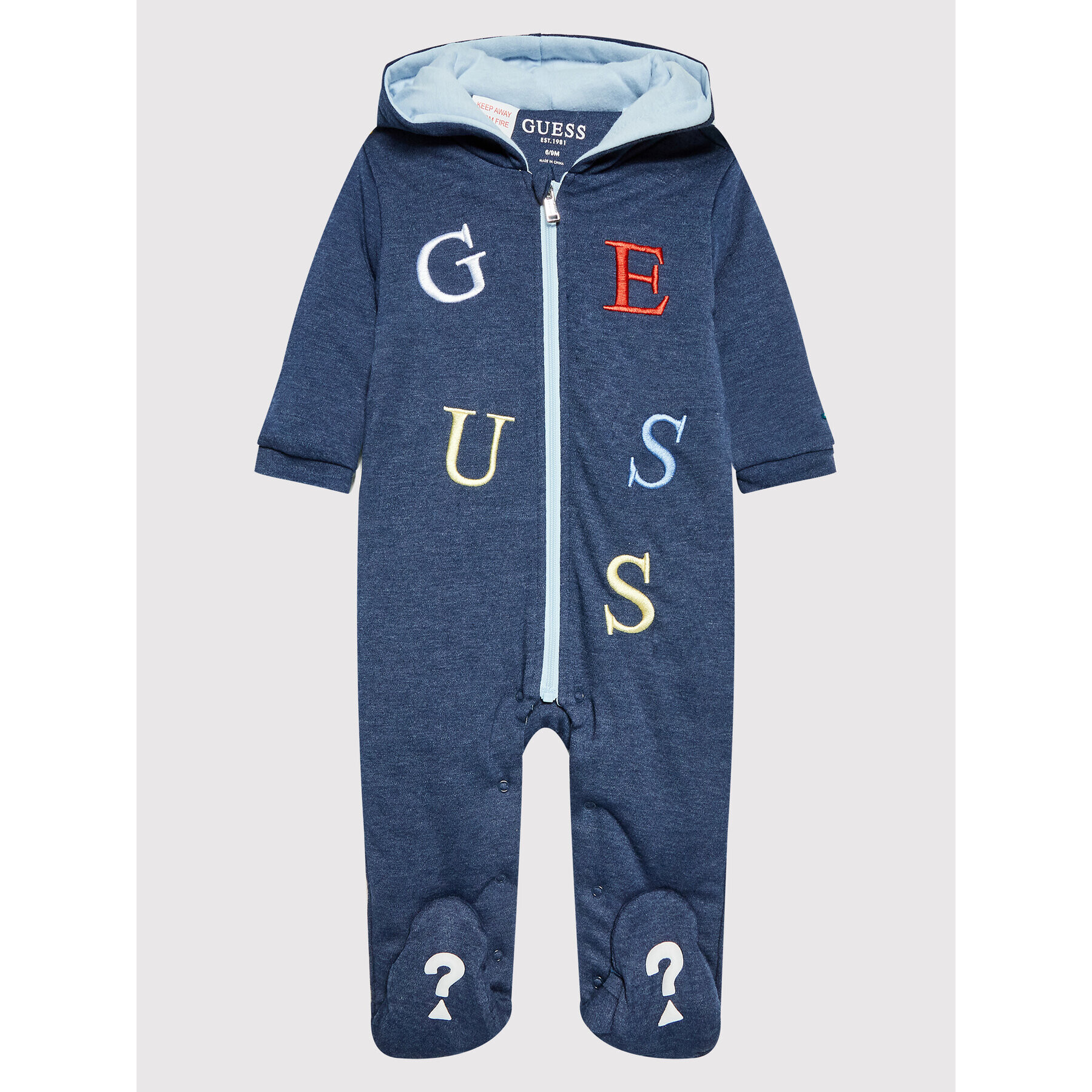 Guess Salopetă H2YW02 KAL30 Bleumarin Regular Fit - Pled.ro