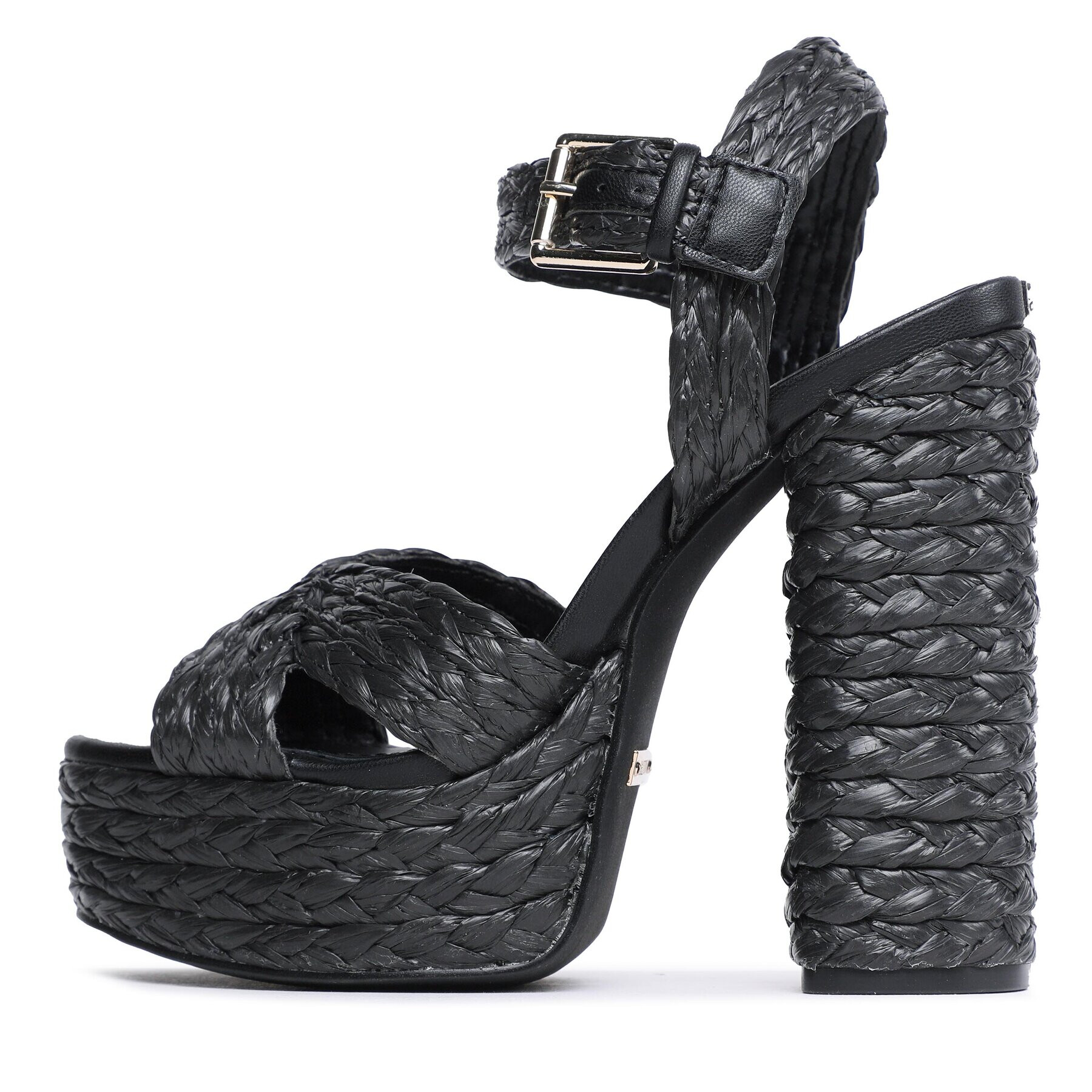 Guess Sandale Gabira FL6GBN ELE03 Negru - Pled.ro