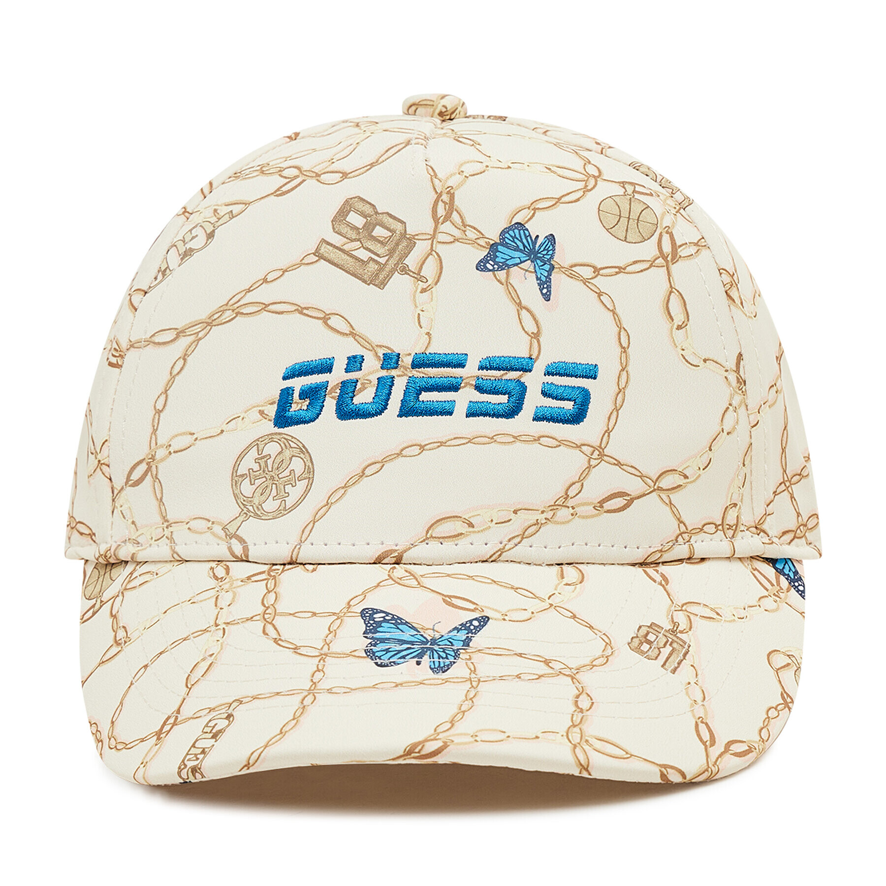 Guess Șapcă Printed Cap V2GZ07 WO088 Bej - Pled.ro