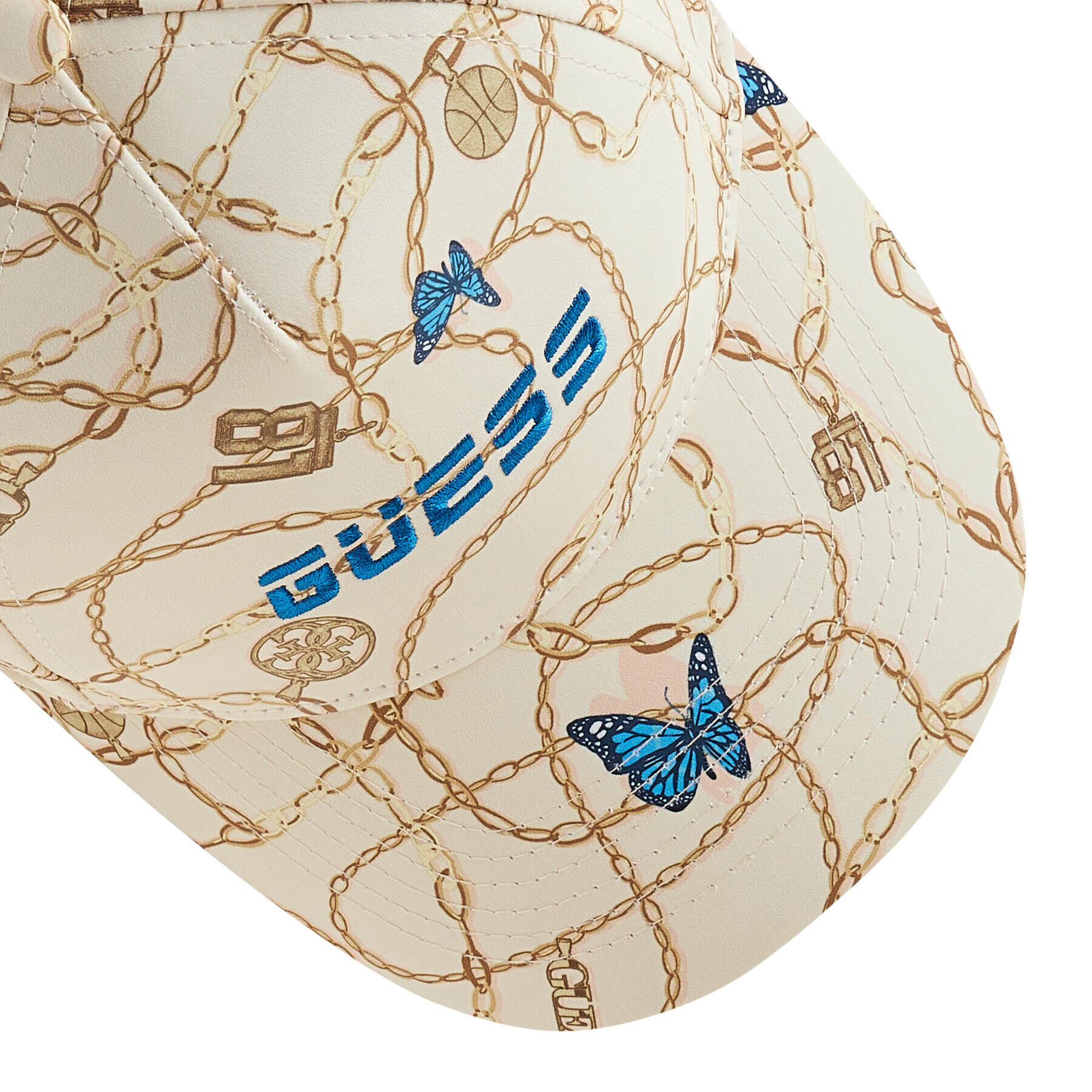 Guess Șapcă Printed Cap V2GZ07 WO088 Bej - Pled.ro