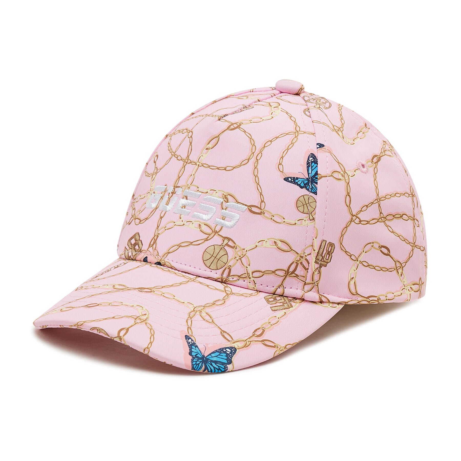 Guess Șapcă Printed Cap V2GZ07 WO088 Roz - Pled.ro