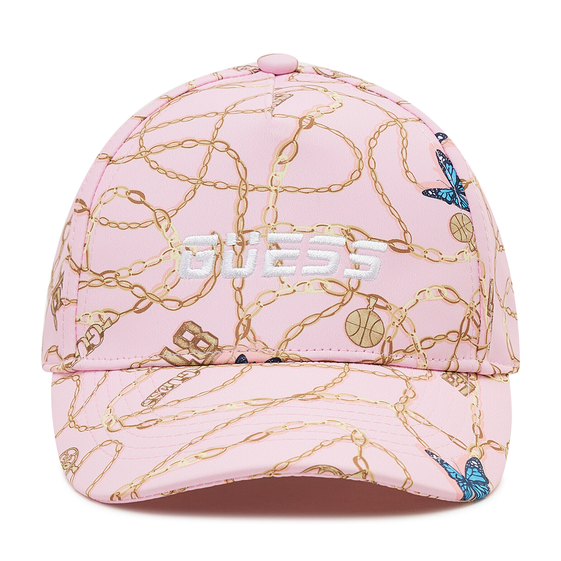 Guess Șapcă Printed Cap V2GZ07 WO088 Roz - Pled.ro