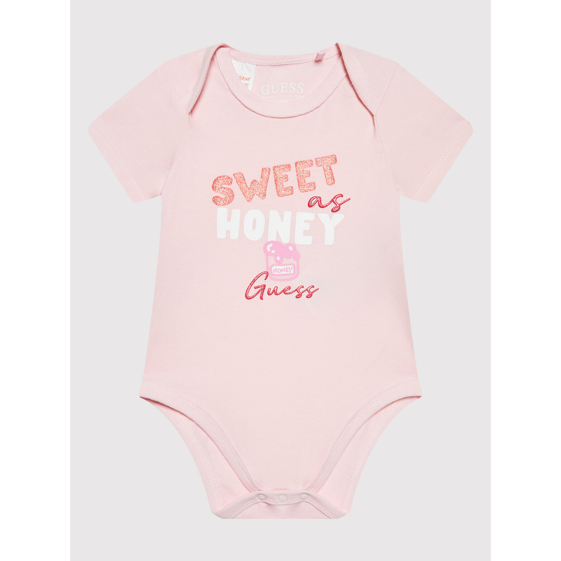 Guess Set 2 perechi body și pantaloni H2YW07 J1313 Roz Regular Fit - Pled.ro