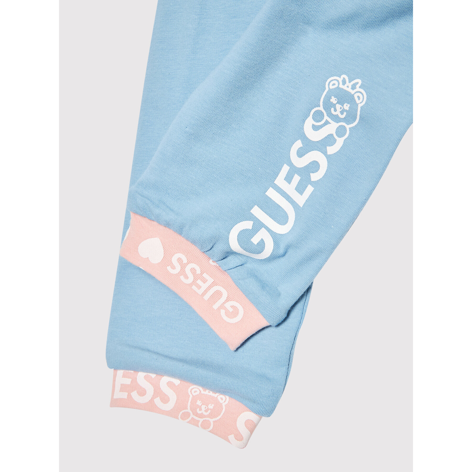 Guess Set 2 perechi body și pantaloni S2YG08 K6YW3 Colorat Regular Fit - Pled.ro