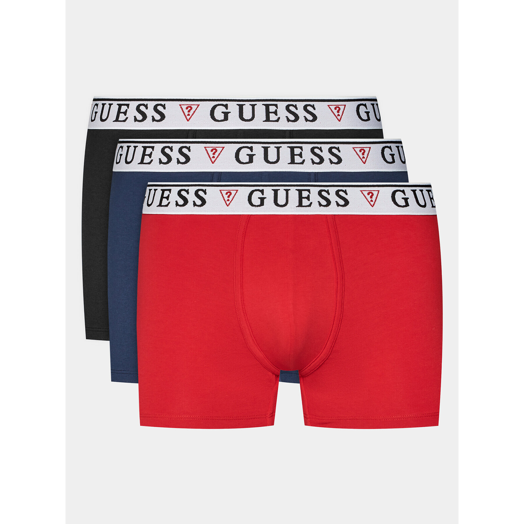 Guess Set 3 perechi de boxeri Brian U97G01 KCD31 Colorat - Pled.ro