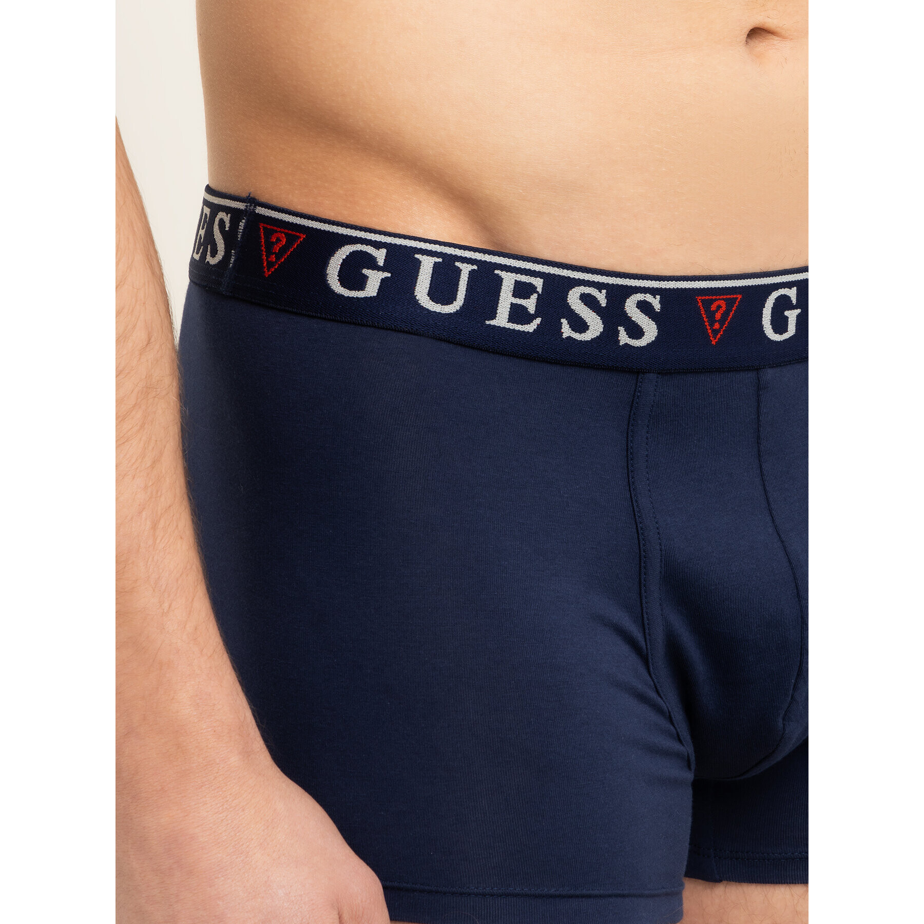 Guess Set 3 perechi de boxeri Hero U97G01 JR003 Bleumarin - Pled.ro