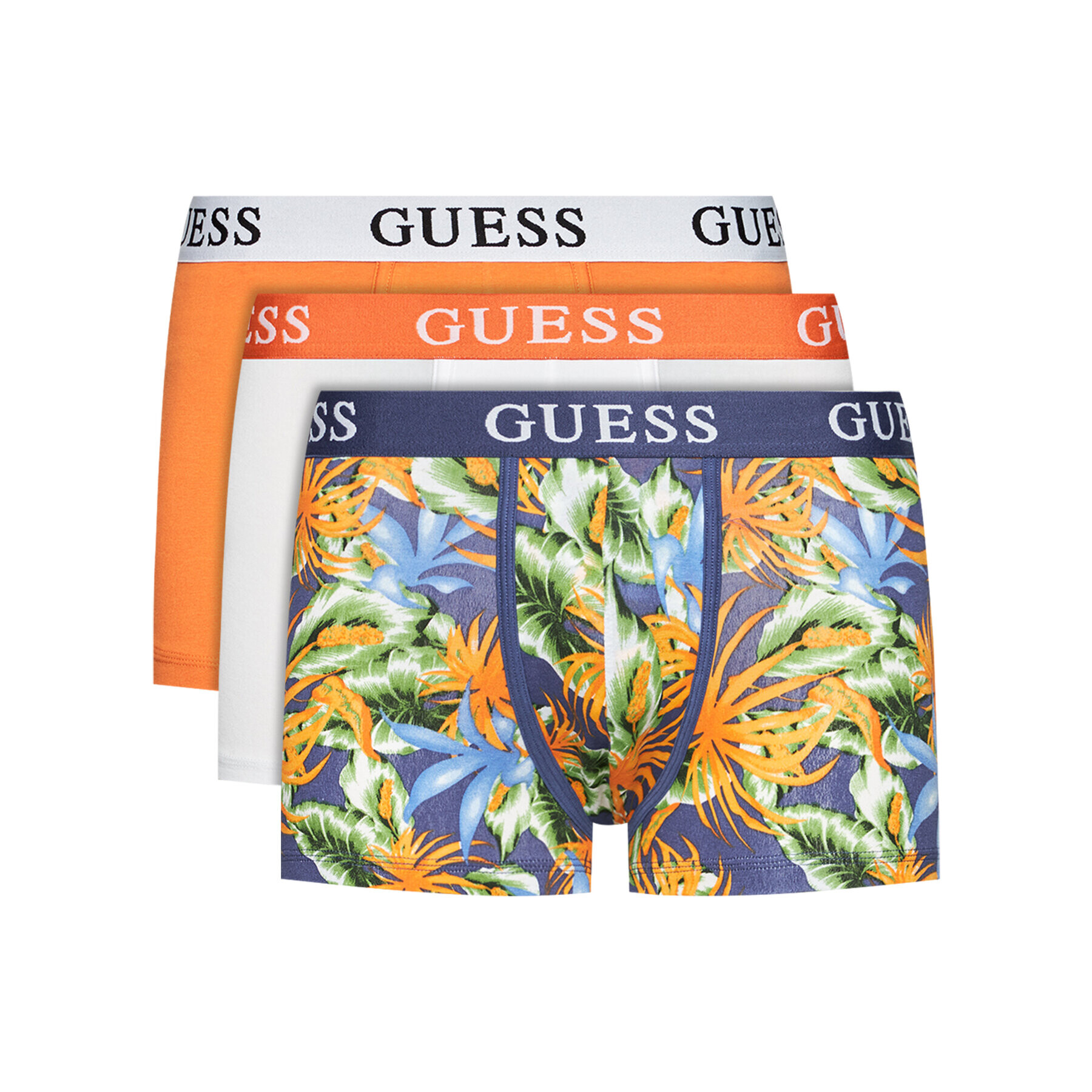 Guess Set 3 perechi de boxeri Print U1GG05 K6YW1 Colorat - Pled.ro