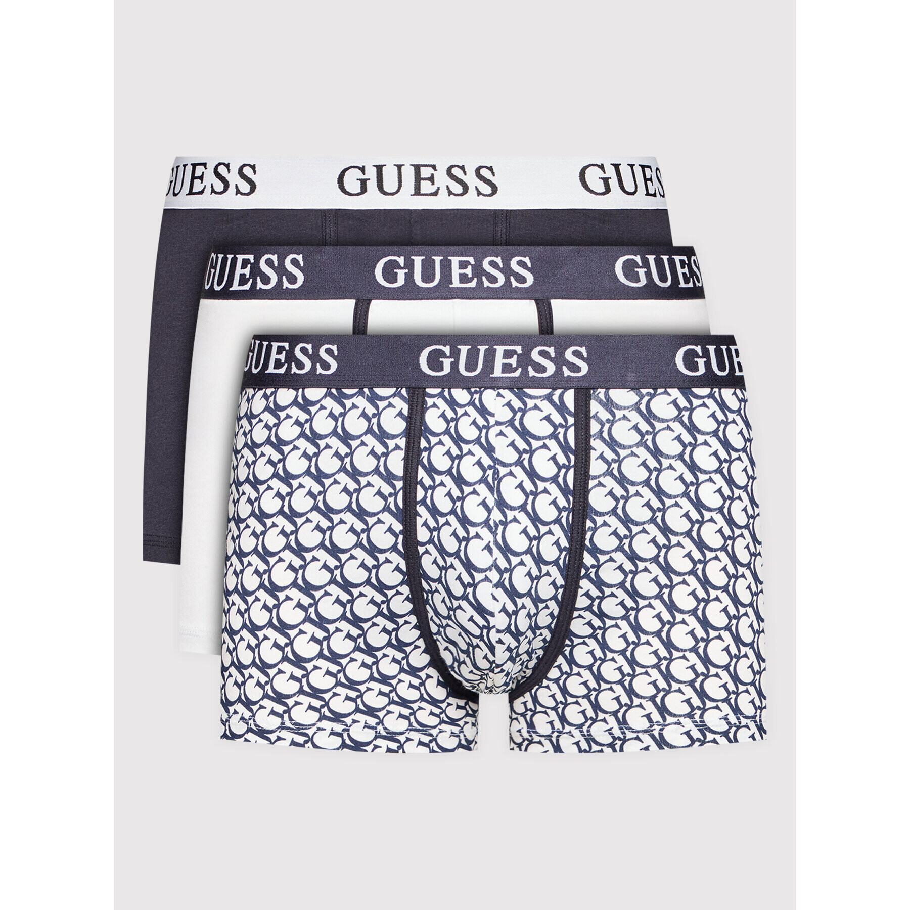 Guess Set 3 perechi de boxeri U0BG21 K6YW1 Colorat - Pled.ro