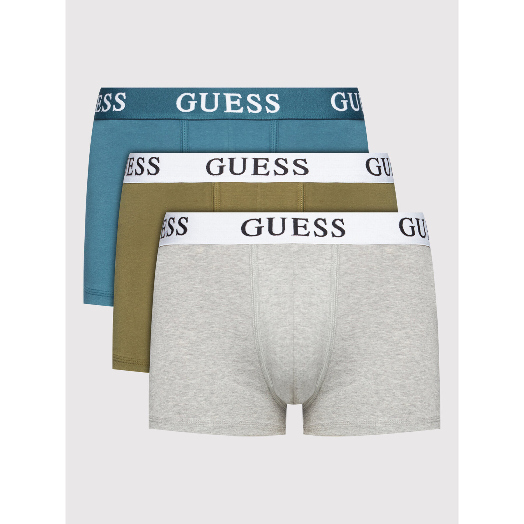 Guess Set 3 perechi de boxeri U1BG05 K6YW1 Colorat - Pled.ro