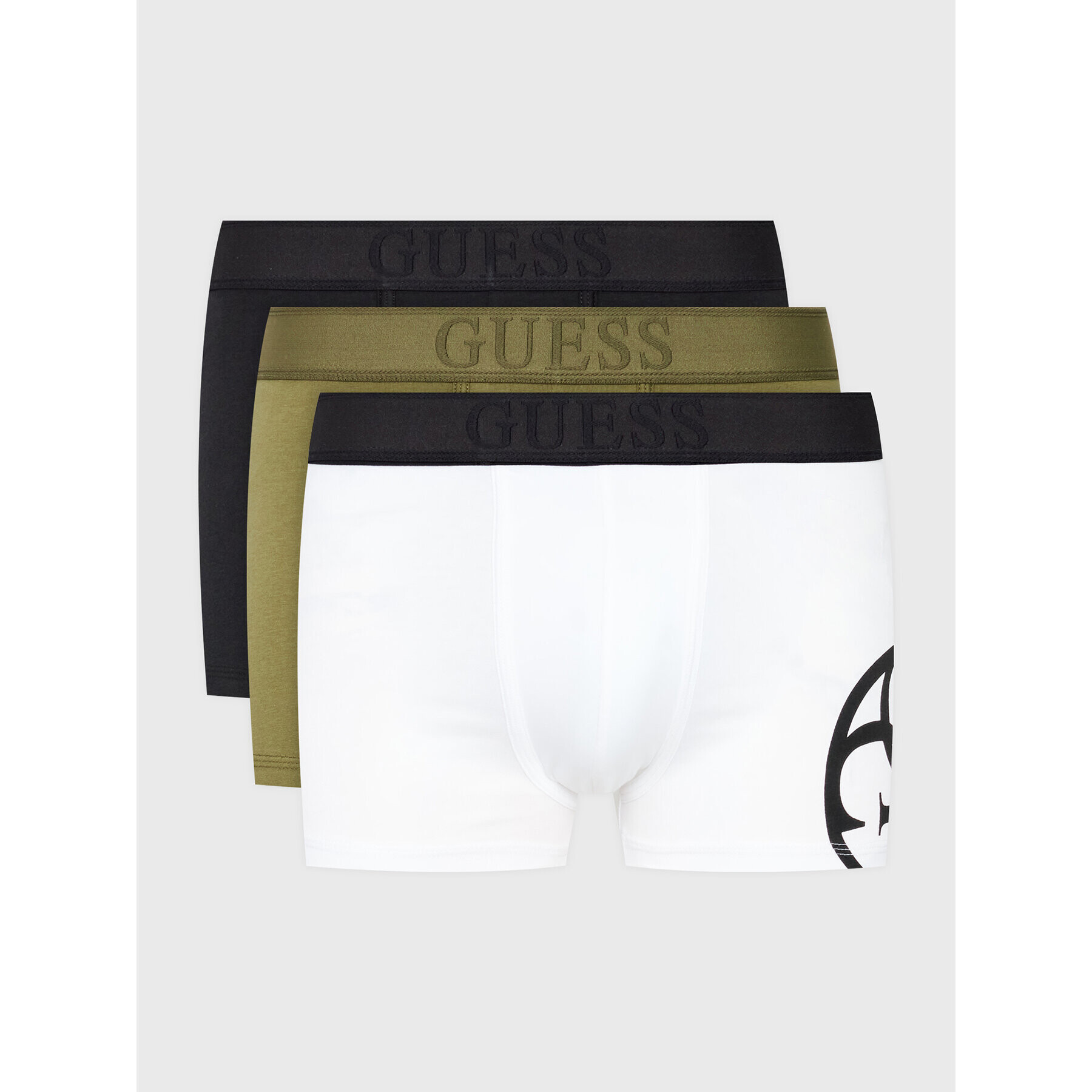 Guess Set 3 perechi de boxeri U2BG04 K6YW0 Colorat - Pled.ro