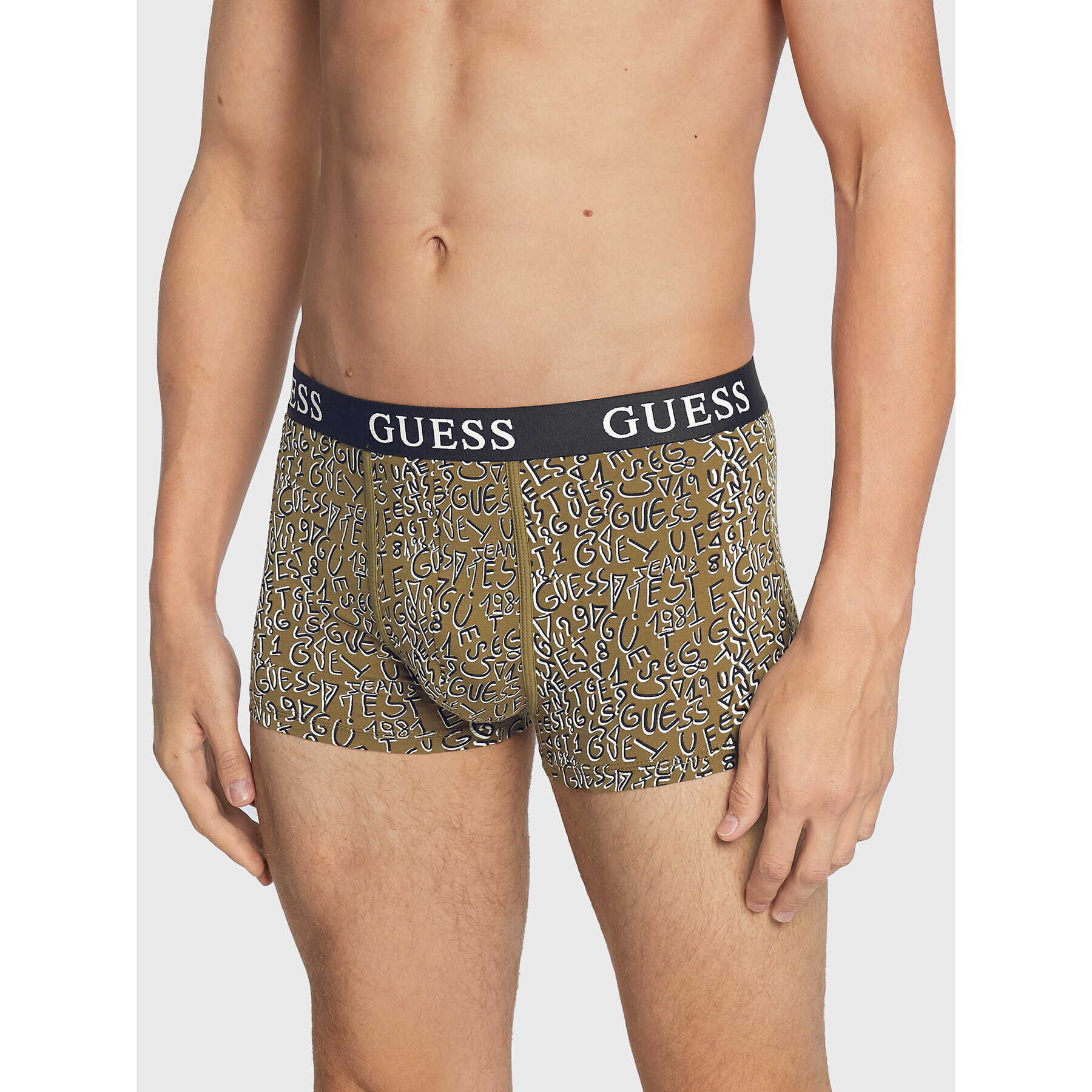 Guess Set 3 perechi de boxeri U2BG05 K6YW0 Colorat - Pled.ro