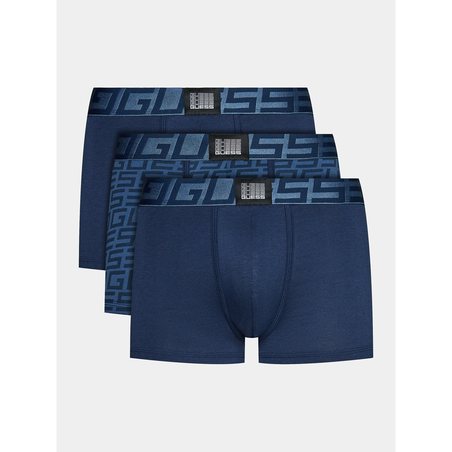 Guess Set 3 perechi de boxeri U3BG01 K6YW0 Bleumarin - Pled.ro