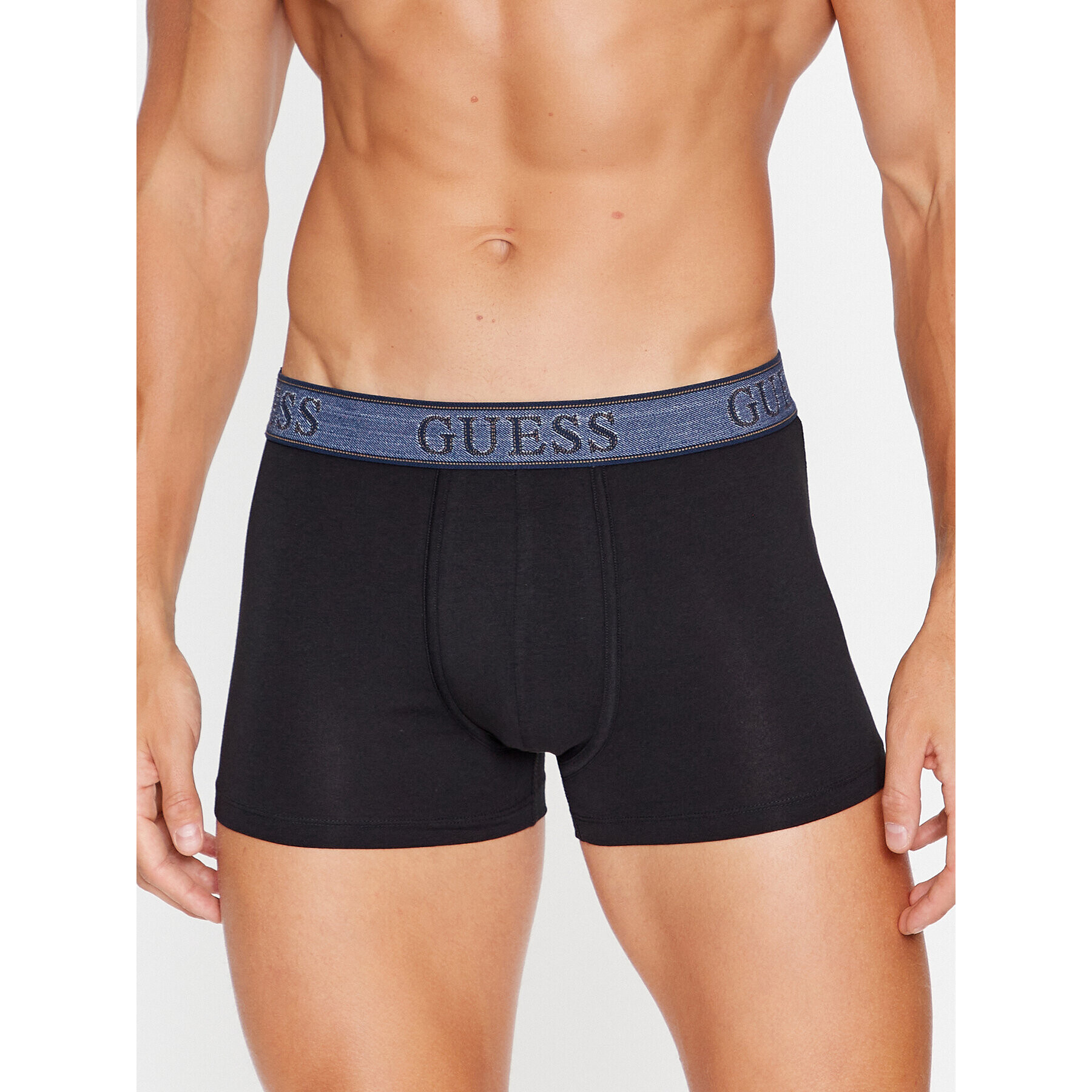 Guess Set 3 perechi de boxeri U3BG13 K6YW0 Negru - Pled.ro