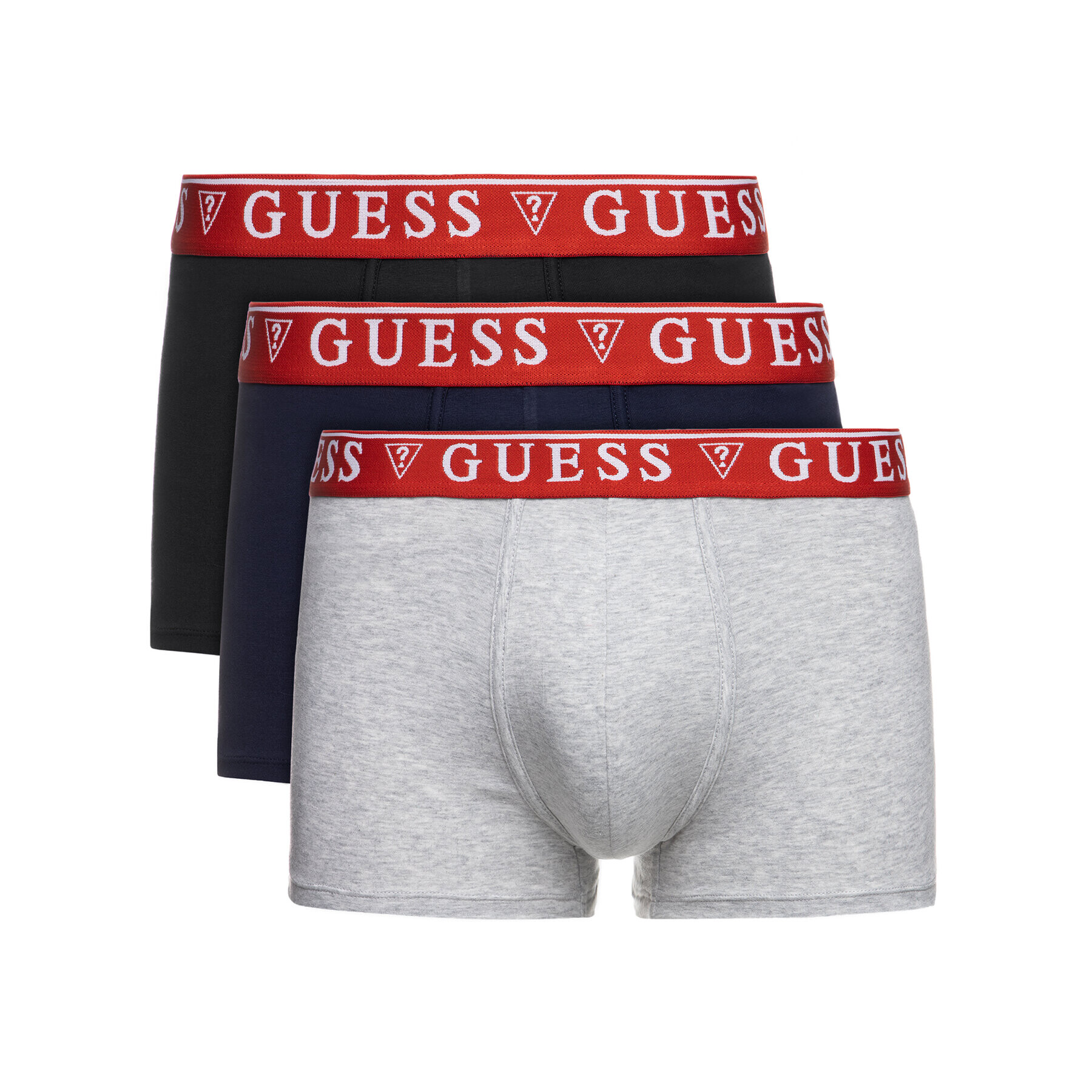 Guess Set 3 perechi de boxeri U97G01 JR003 Colorat - Pled.ro