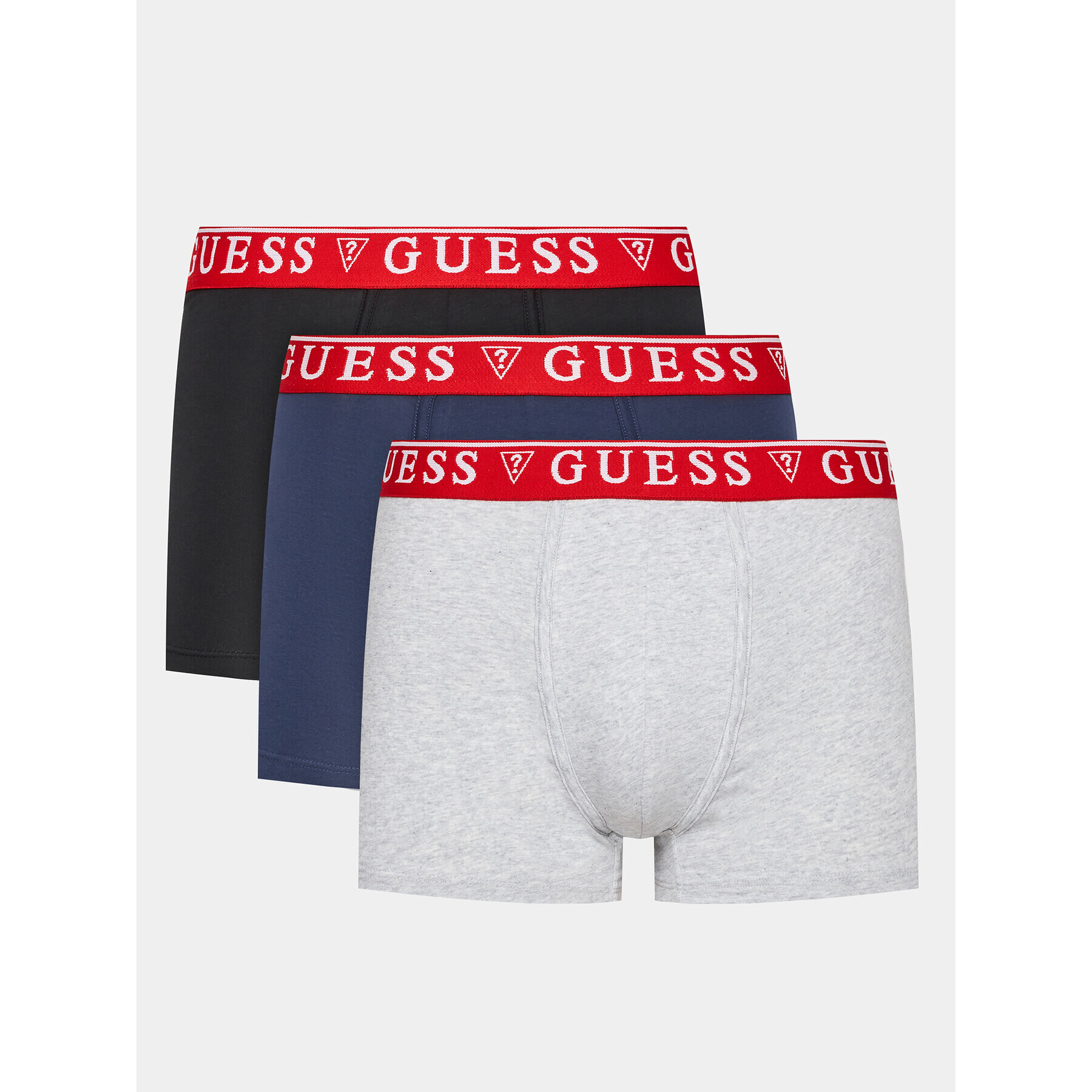 Guess Set 3 perechi de boxeri U97G01 K6YW1 Gri - Pled.ro