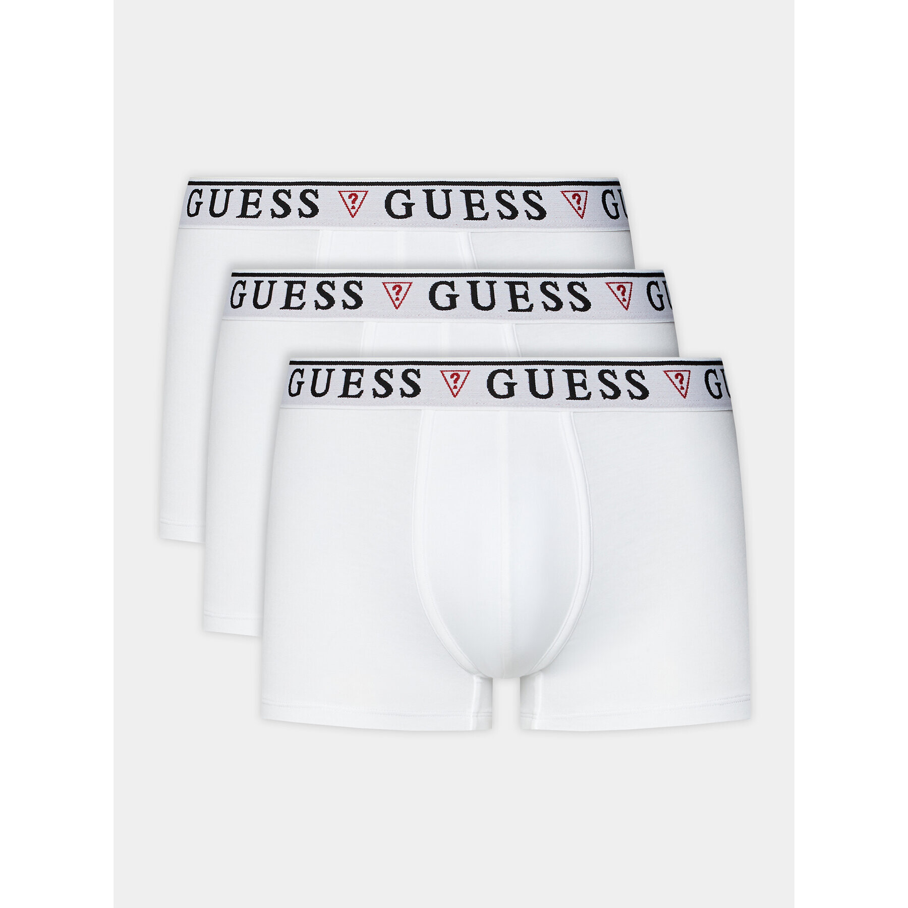 Guess Set 3 perechi de boxeri U97G01 KCD31 Alb - Pled.ro