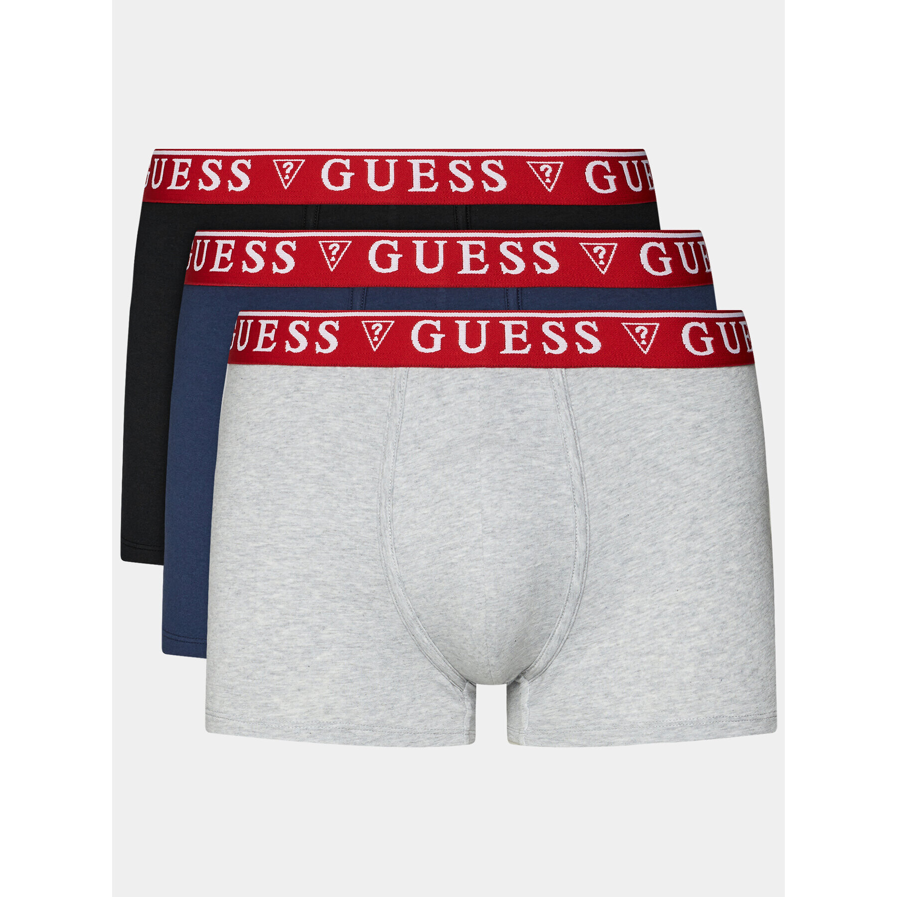 Guess Set 3 perechi de boxeri U97G01 KCD31 Colorat - Pled.ro