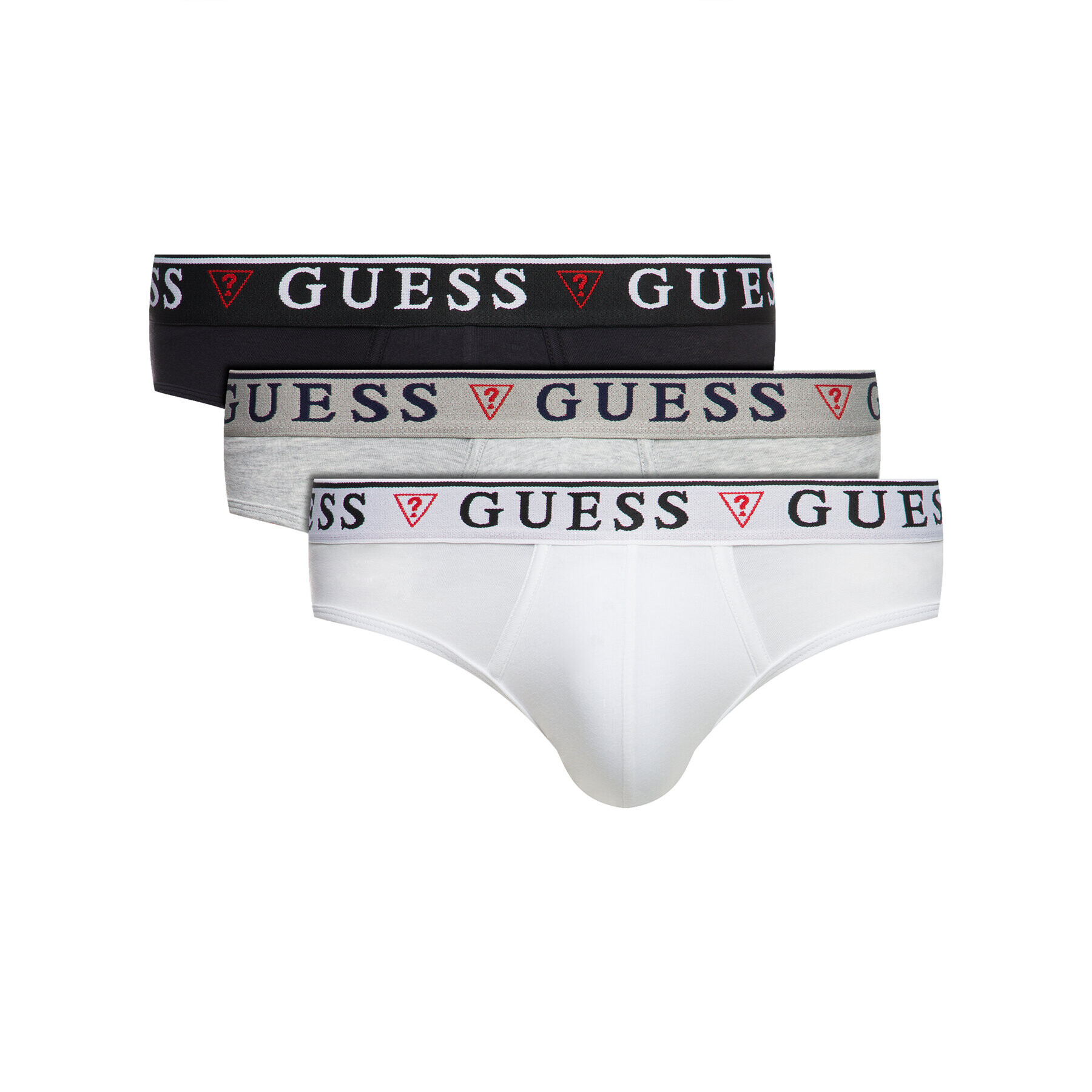 Guess Set 3 perechi de slipuri Hero U97G00 JR003 Colorat - Pled.ro