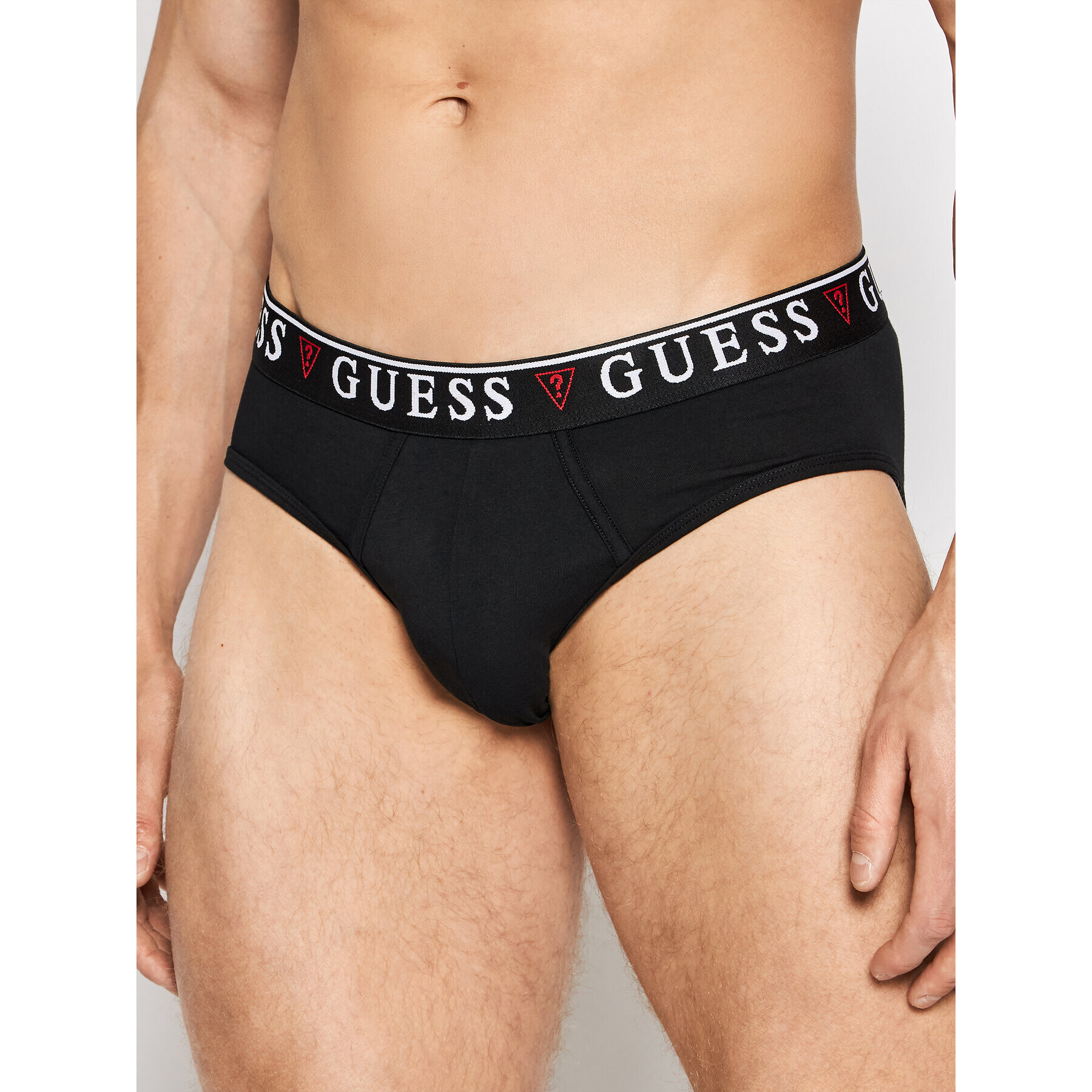 Guess Set 3 perechi de slipuri Hero U97G00 JR003 Negru - Pled.ro