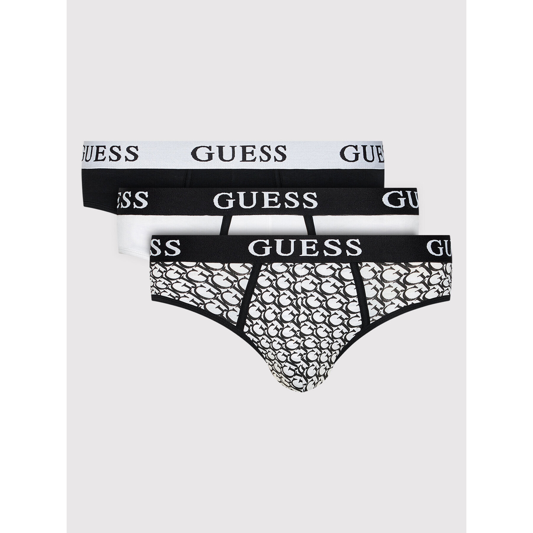 Guess Set 3 perechi de slipuri U0BG20 K6YW1 Colorat - Pled.ro