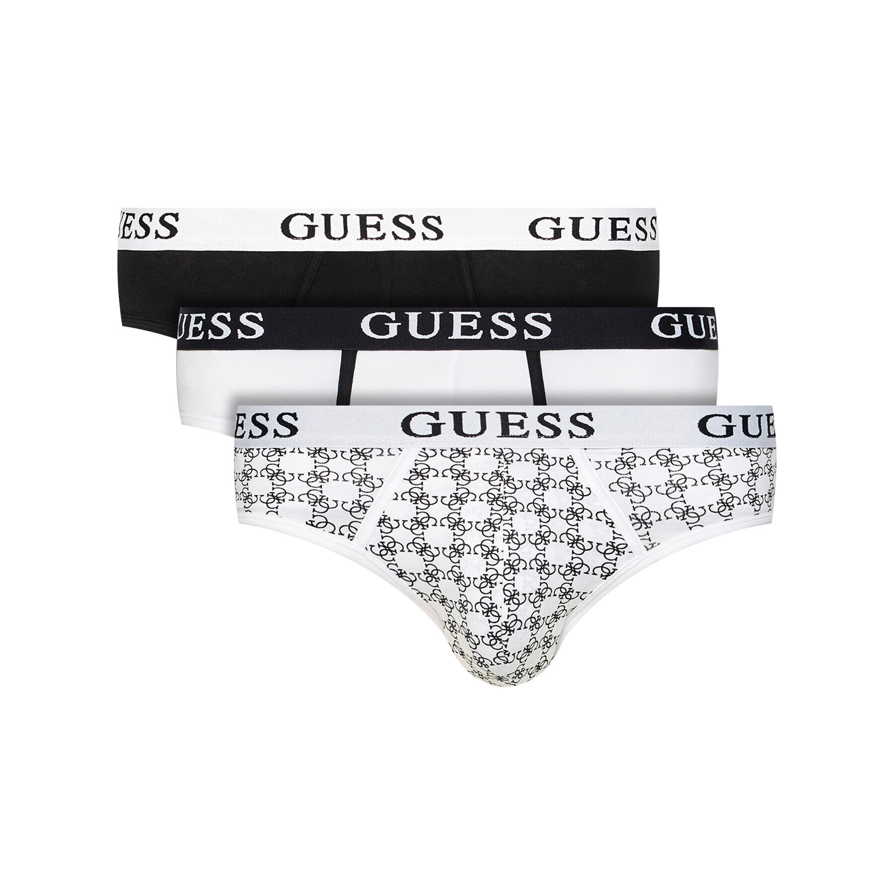 Guess Set 3 perechi de slipuri U0BG20 K6YW1 Colorat - Pled.ro