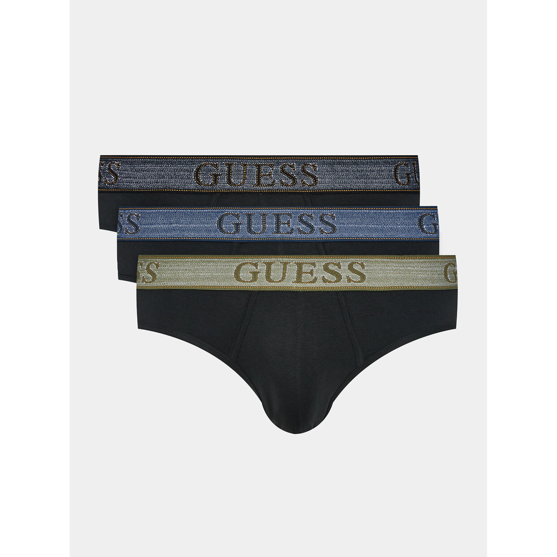 Guess Set 3 perechi de slipuri U3BG19 K6YW0 Colorat - Pled.ro