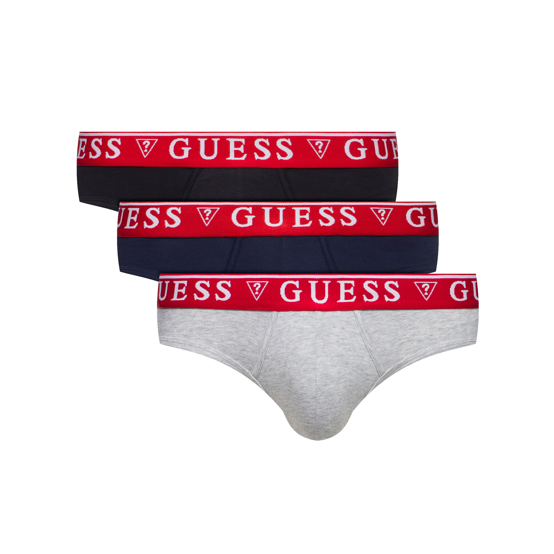 Guess Set 3 perechi de slipuri U97G00 JR003 Colorat - Pled.ro