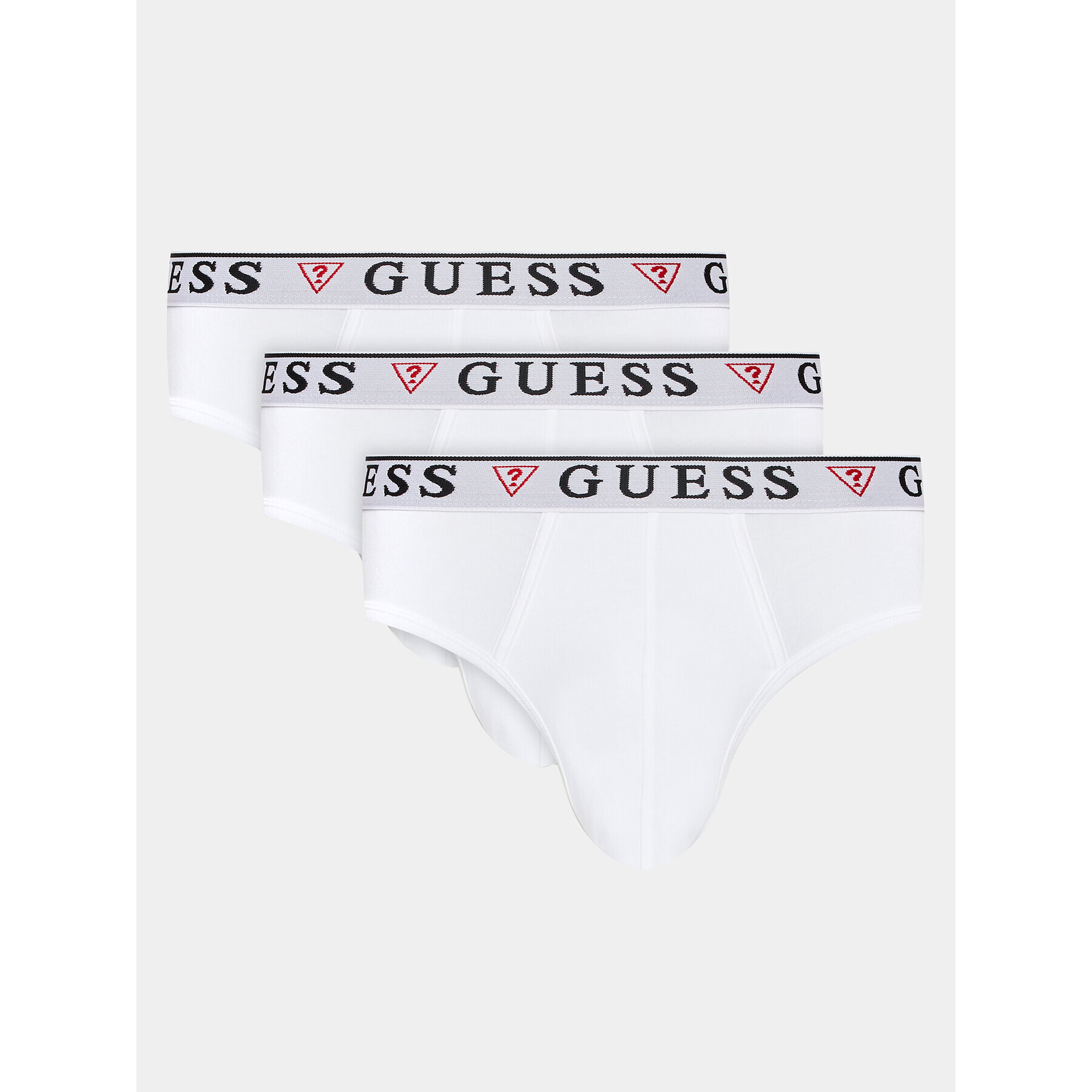 Guess Set 3 perechi de slipuri U97G00 K6YW1 Alb - Pled.ro