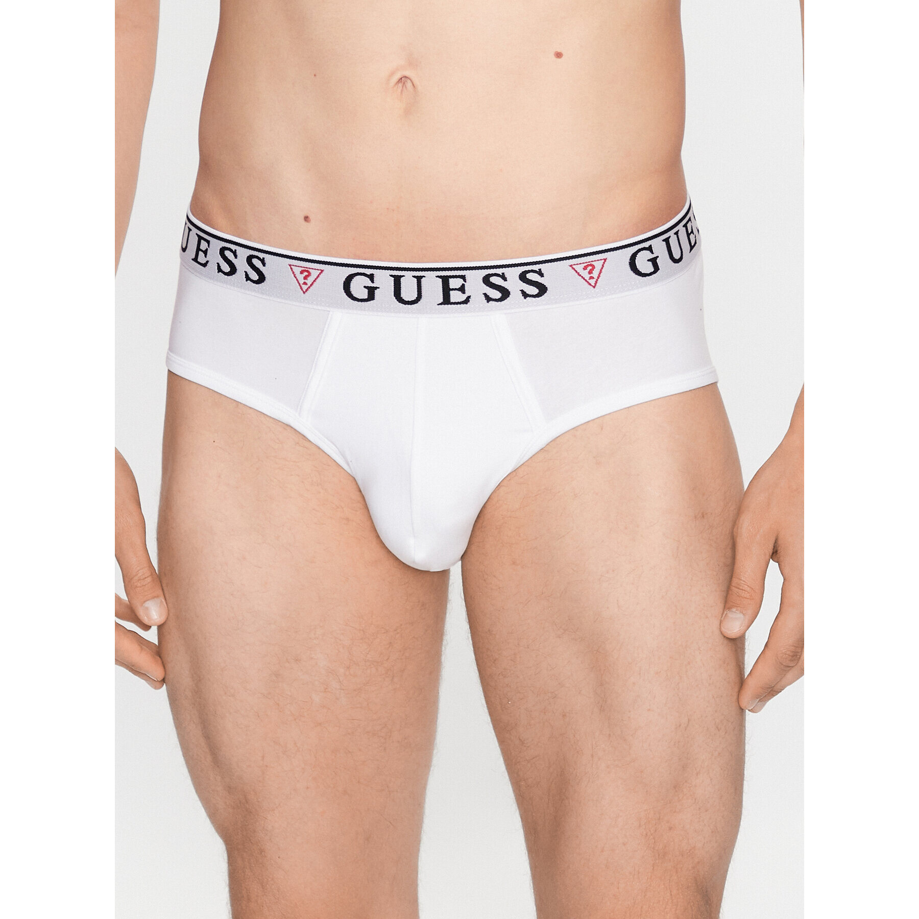 Guess Set 3 perechi de slipuri U97G00 K6YW1 Alb - Pled.ro