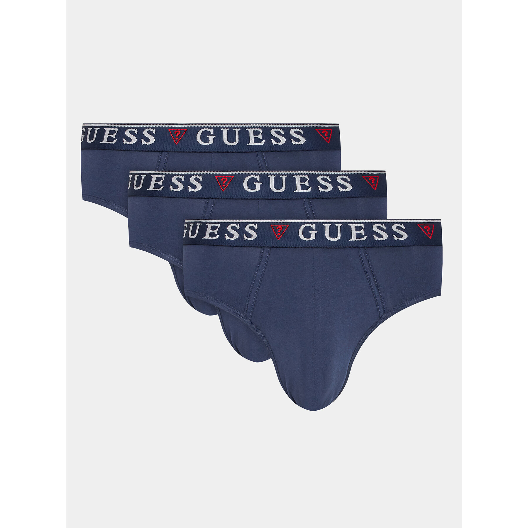 Guess Set 3 perechi de slipuri U97G00 K6YW1 Albastru - Pled.ro