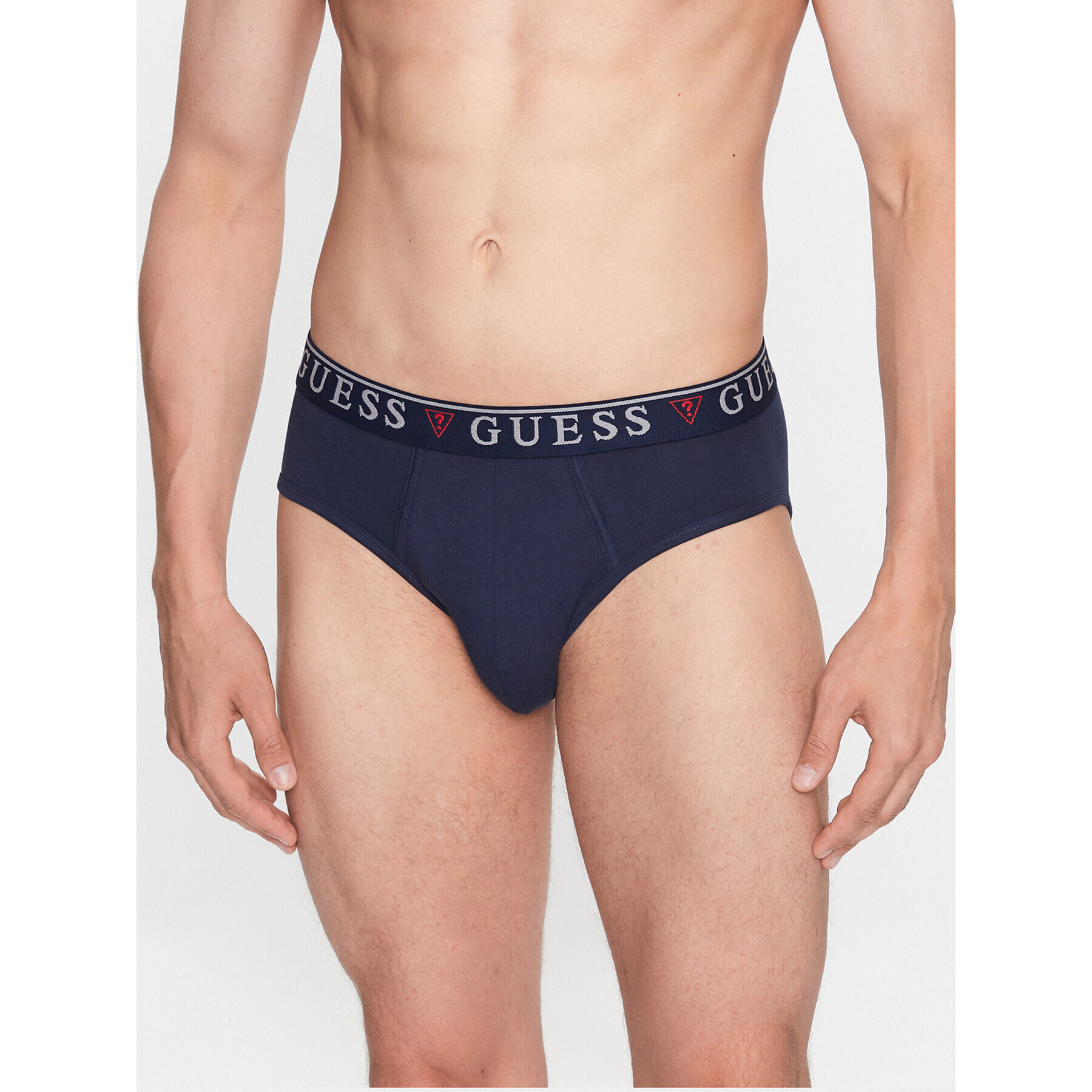 Guess Set 3 perechi de slipuri U97G00 K6YW1 Albastru - Pled.ro