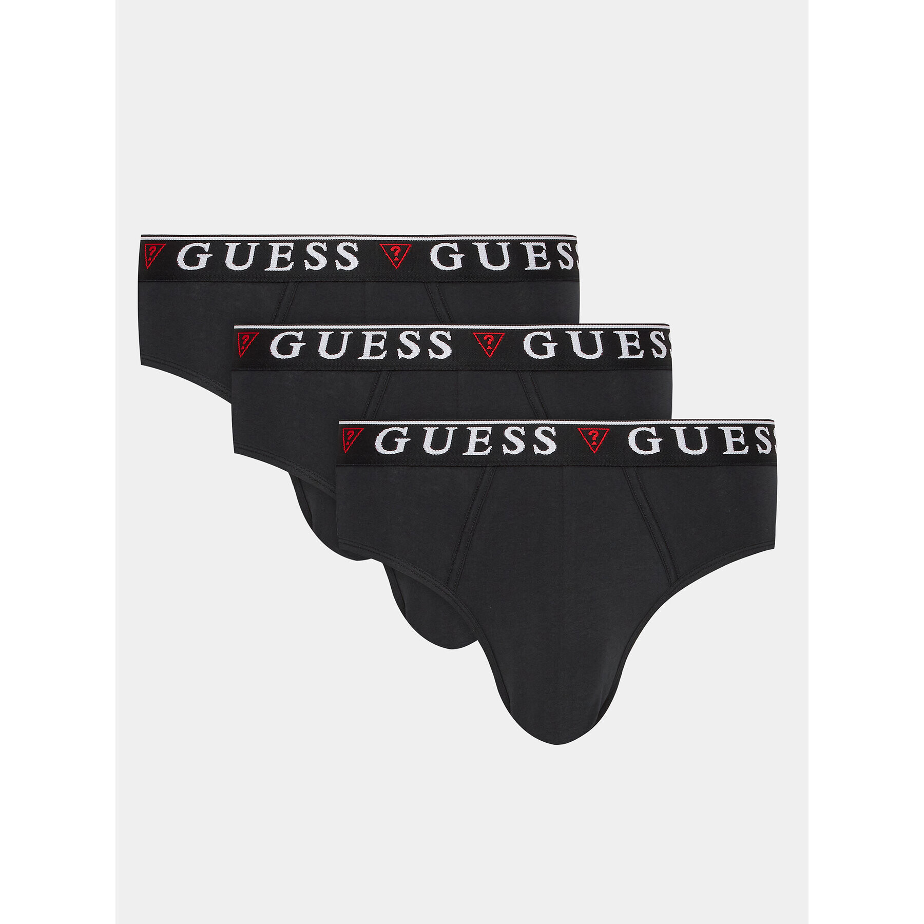 Guess Set 3 perechi de slipuri U97G00 K6YW1 Negru - Pled.ro