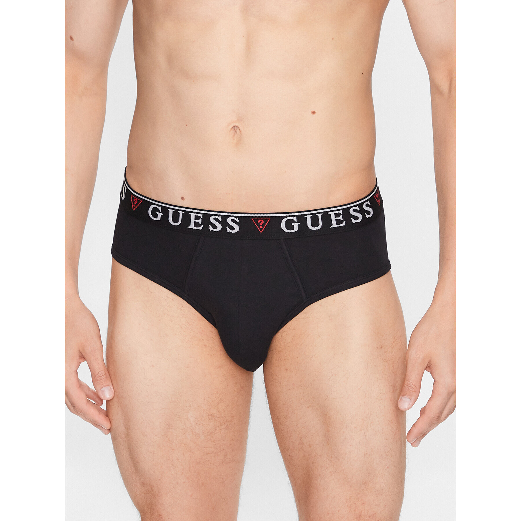 Guess Set 3 perechi de slipuri U97G00 K6YW1 Negru - Pled.ro