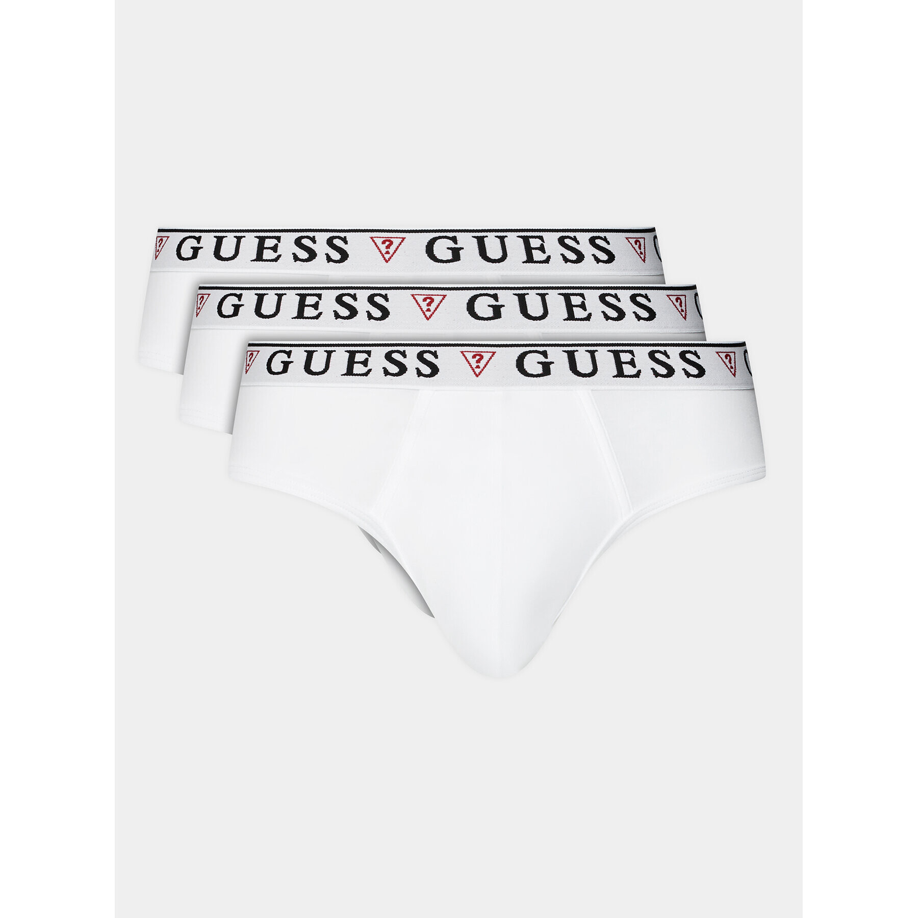 Guess Set 3 perechi de slipuri U97G00 KCD31 Alb - Pled.ro