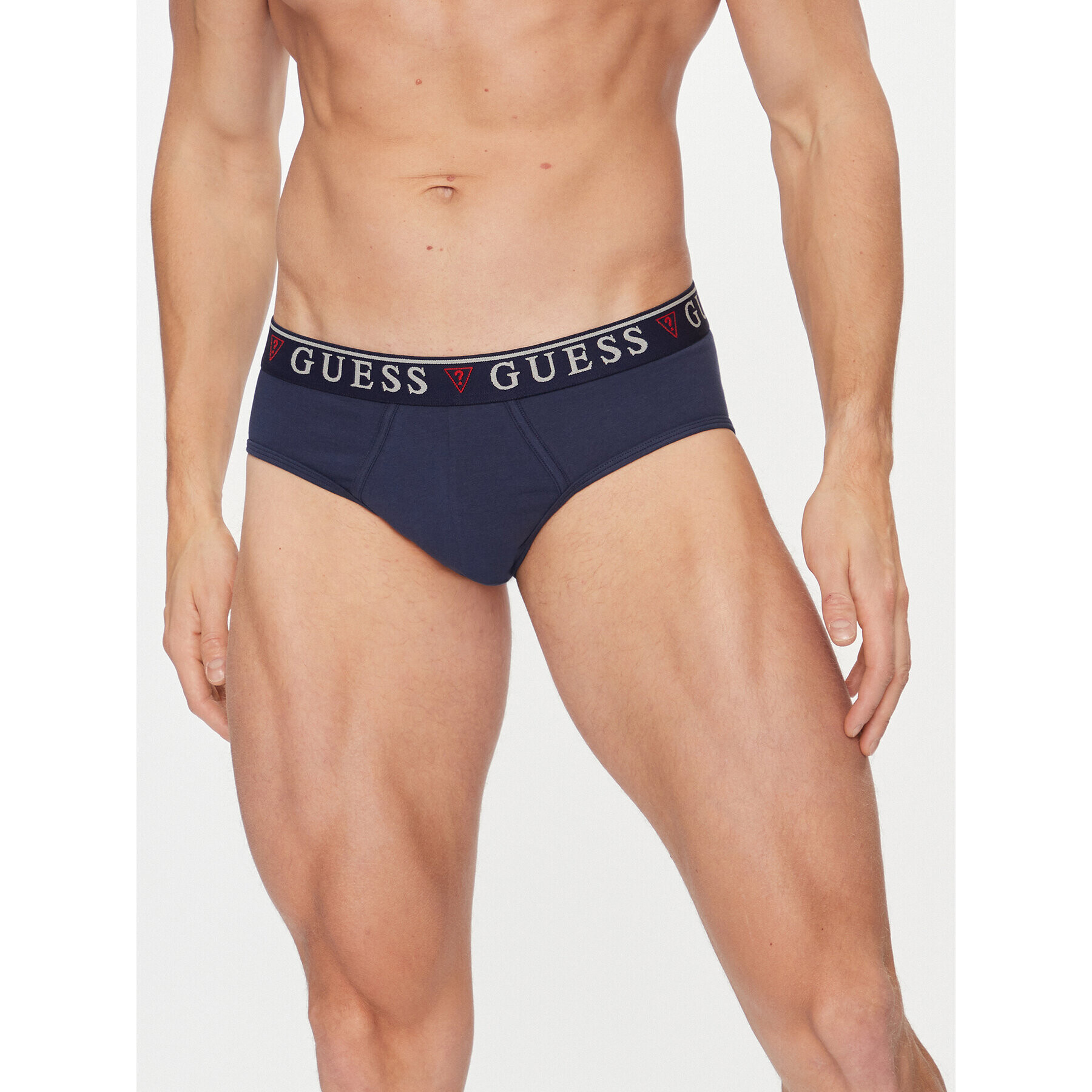 Guess Set 3 perechi de slipuri U97G00 KCD31 Albastru - Pled.ro