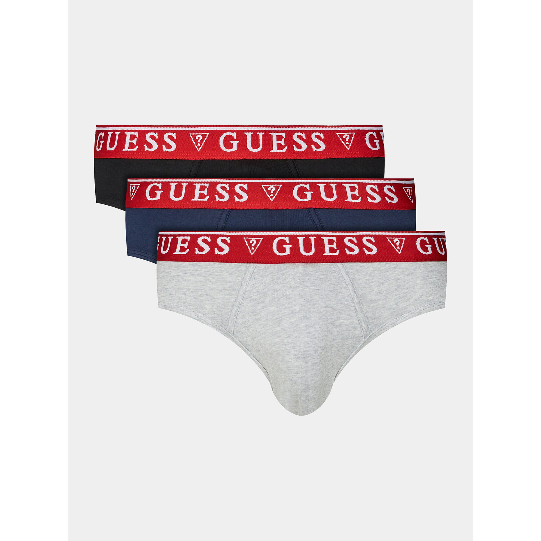 Guess Set 3 perechi de slipuri U97G00 KCD31 Gri - Pled.ro