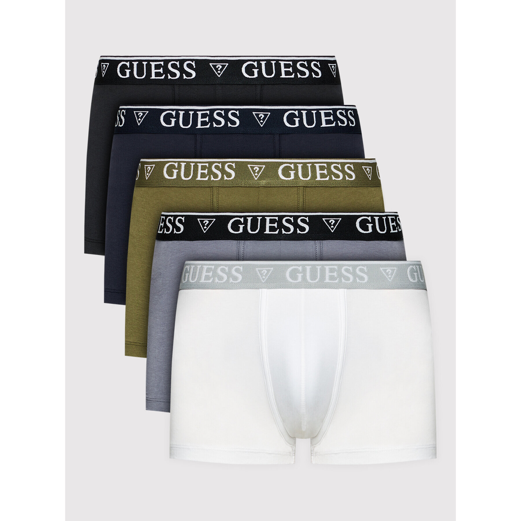 Guess Set 5 perechi boxeri U94G16 K6YW1 Colorat - Pled.ro