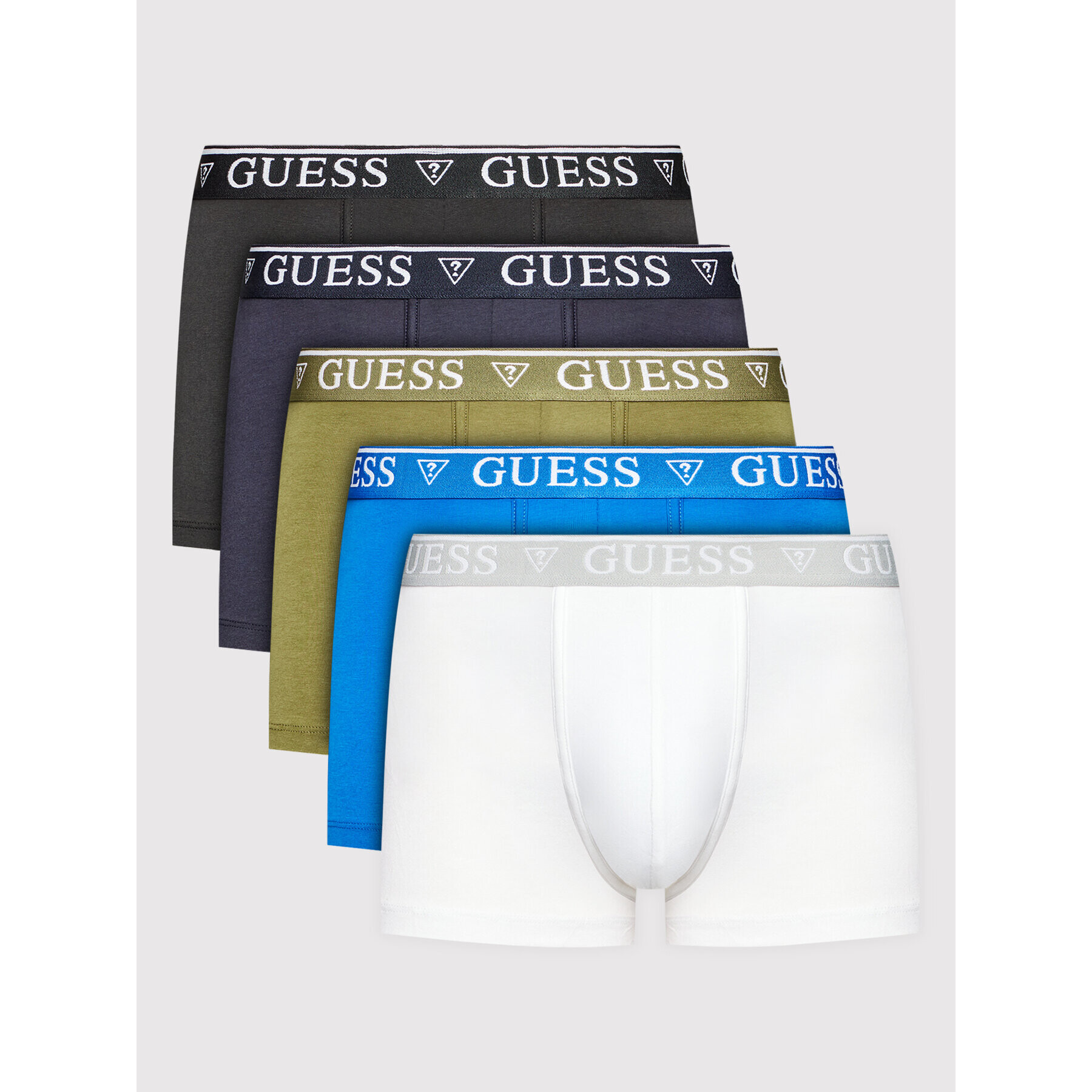 Guess Set 5 perechi boxeri U94G16 K6YW1 Colorat - Pled.ro