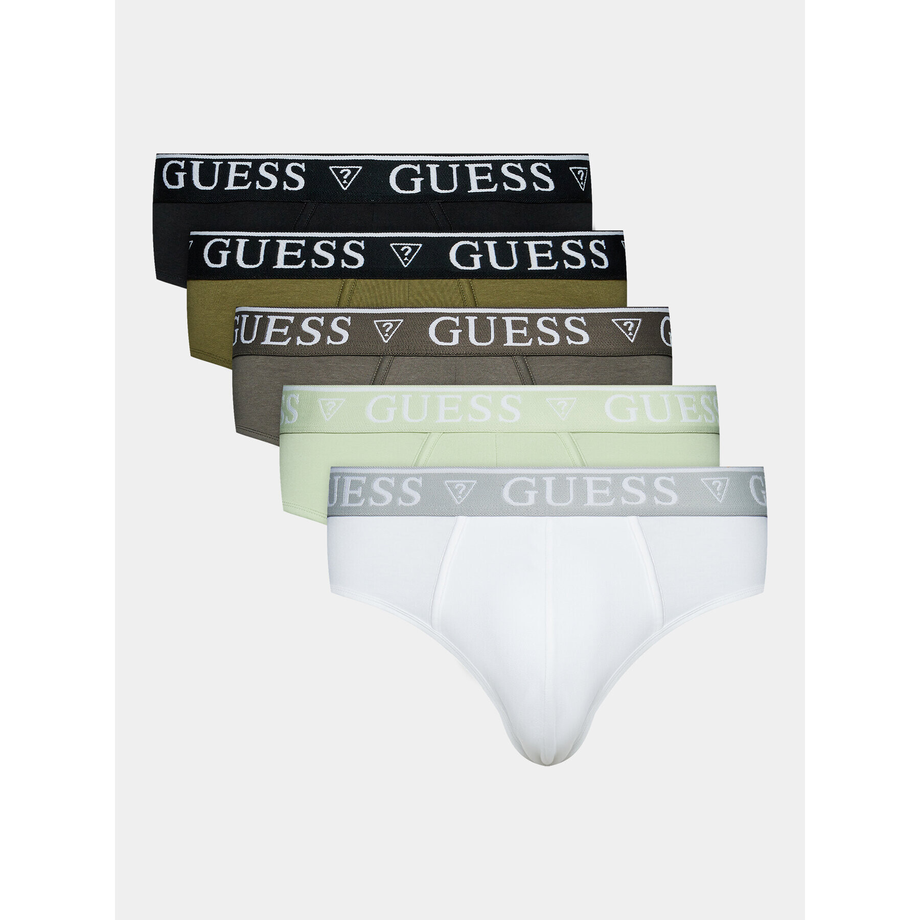 Guess Set 5 perechi chiloți bărbați U3BG20 K6YW1 Colorat - Pled.ro