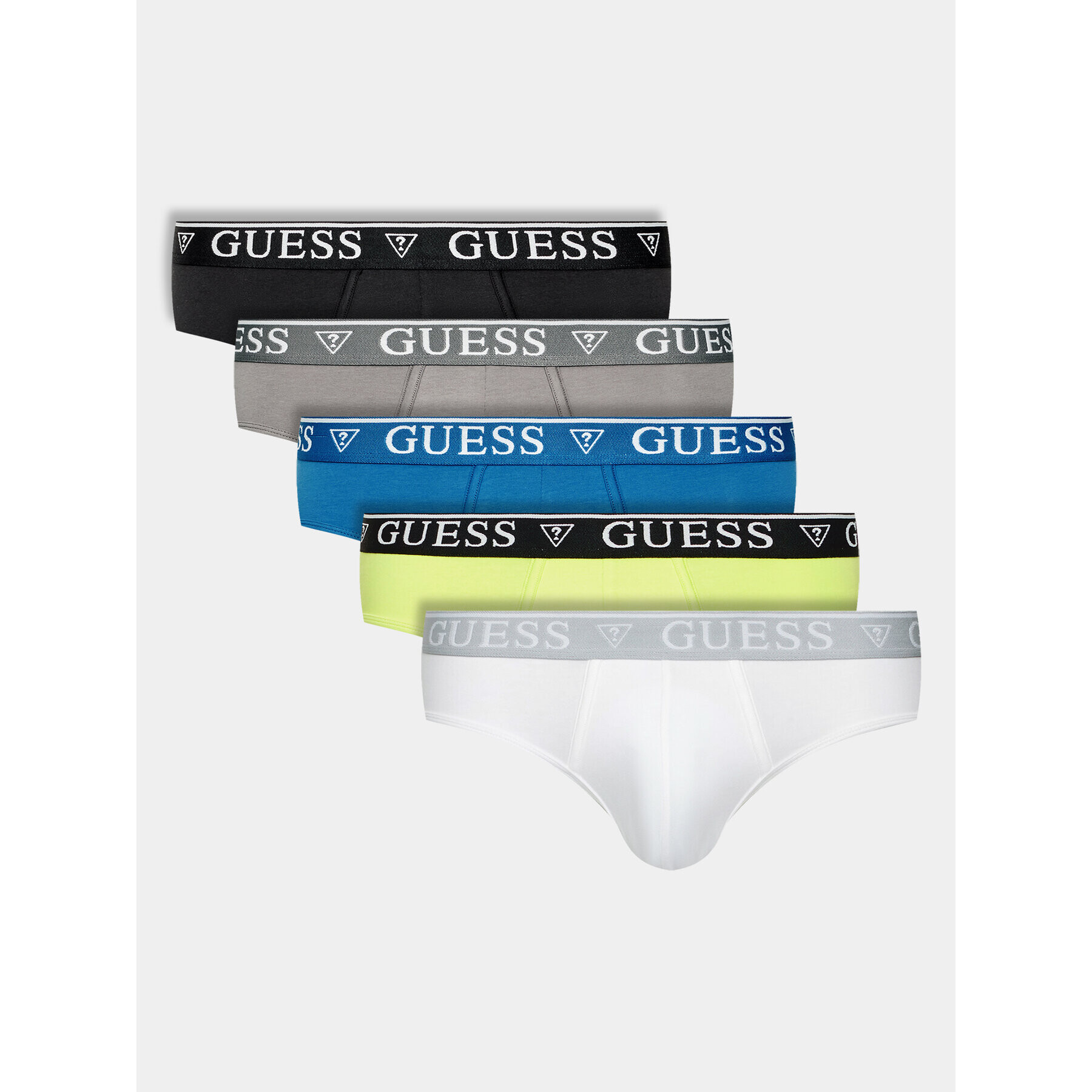 Guess Set 5 perechi chiloți bărbați U94G20 K6YW1 Colorat - Pled.ro