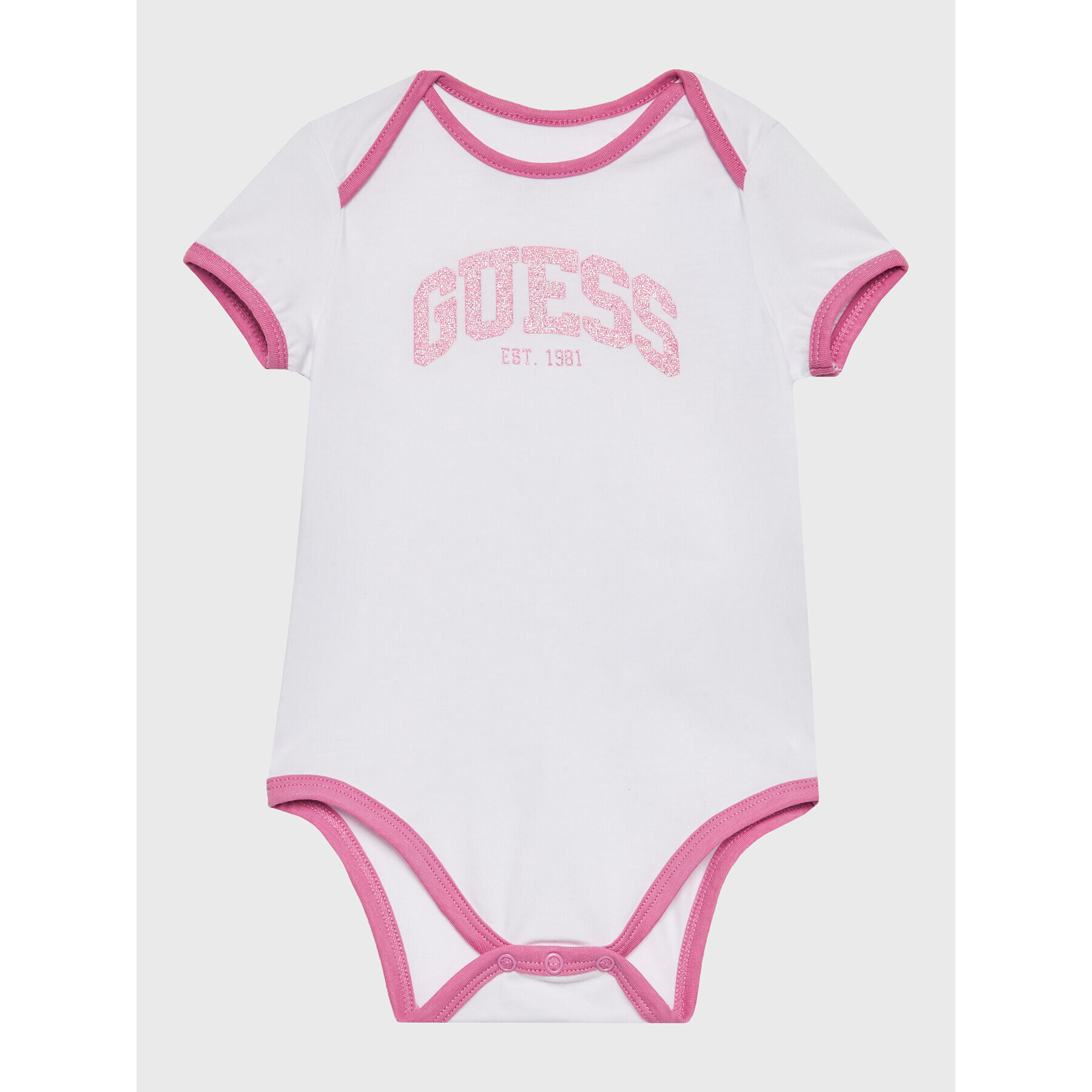 Guess Set bluză body și pantaloni de trening S3RG00 KA6W0 Roz Regular Fit - Pled.ro