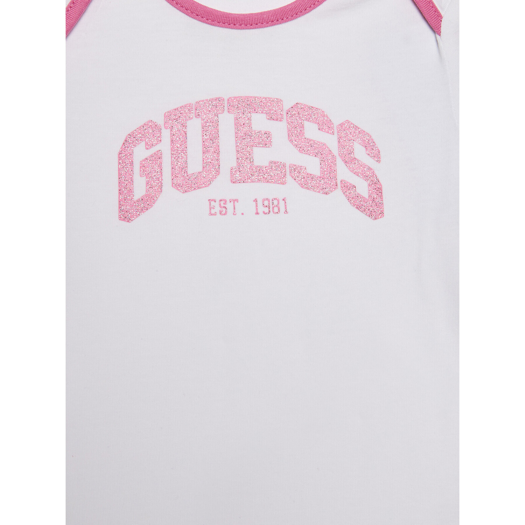 Guess Set bluză body și pantaloni de trening S3RG00 KA6W0 Roz Regular Fit - Pled.ro