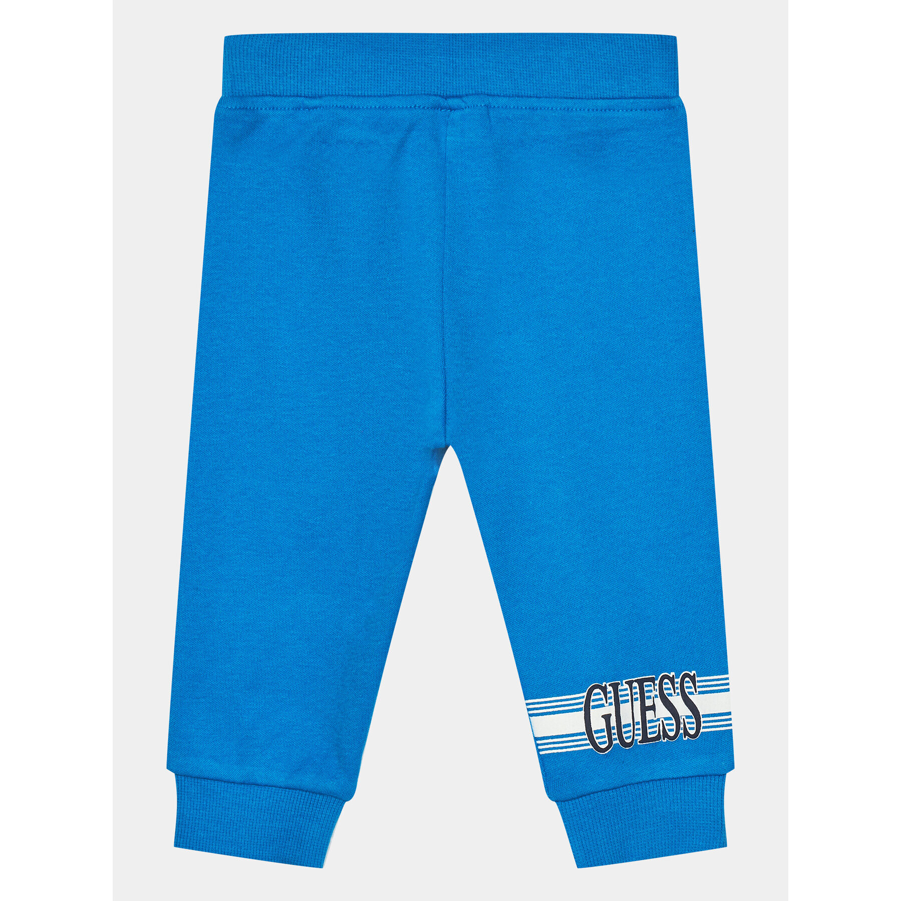 Guess Set bluză body și pantaloni de trening Take Me Home Set P4RG05 KA6W0 Albastru Regular Fit - Pled.ro