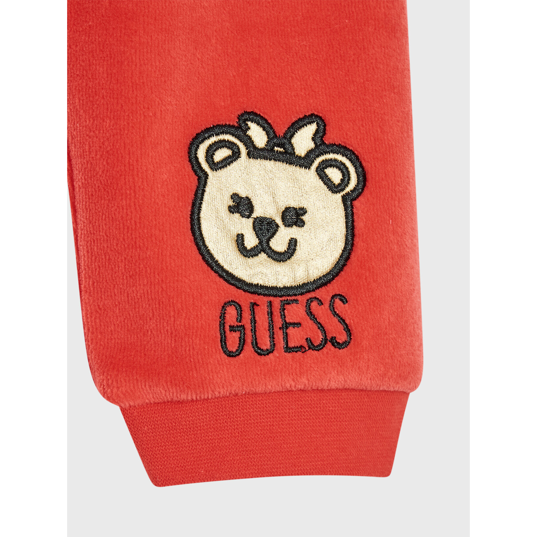 Guess Set body pantaloni și vestă S2BG07 K7Q50 Roșu Regular Fit - Pled.ro